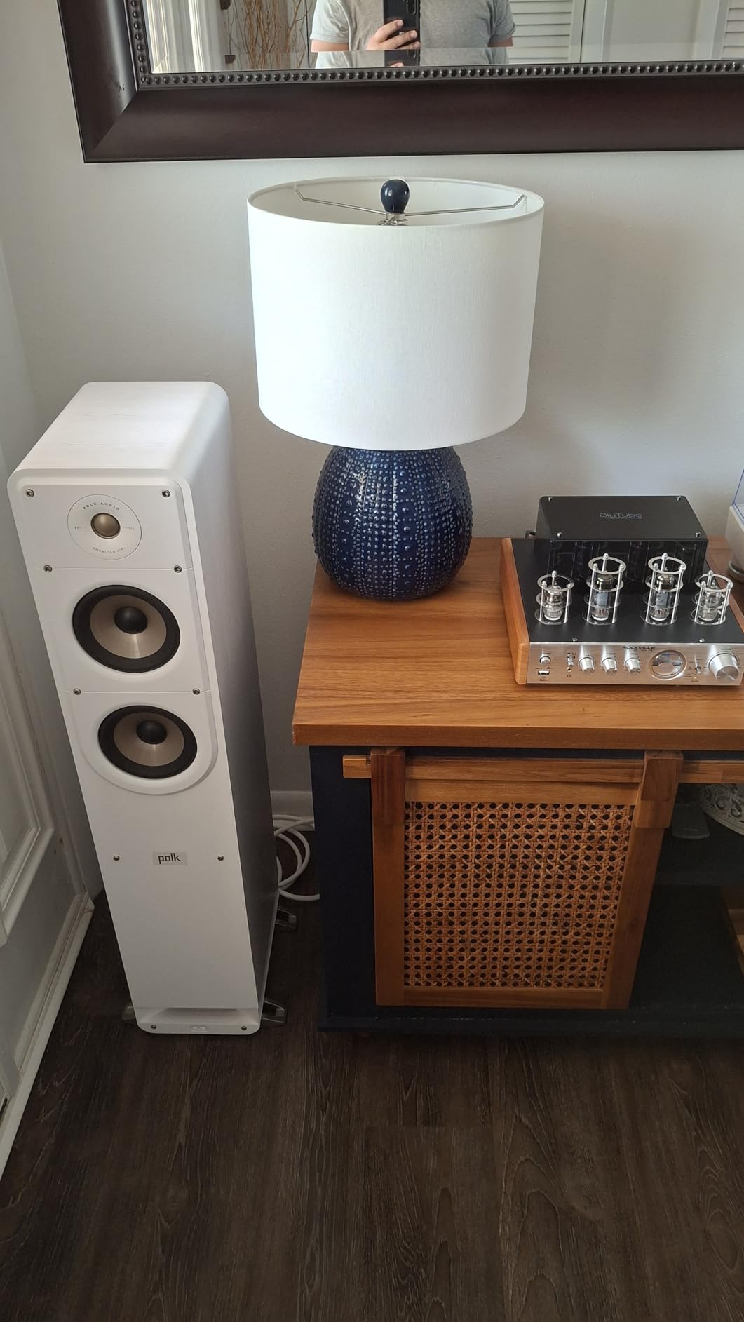 Polk Signature Elite ES50 Tower Speaker - Hi-Res Audio Certified, Dolby Atmos Speaker & DTS:X Compatible, 1