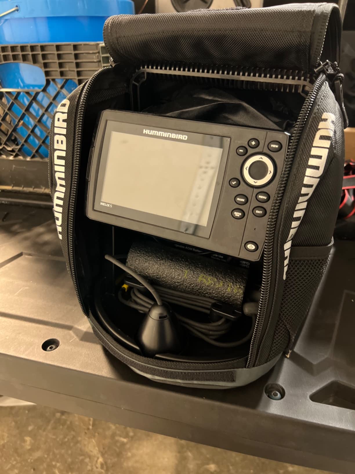 Humminbird ICE PTC Chirp H5 FB Portable Fish Finder Kit with CHIRP ICE Transducer customer photo 1