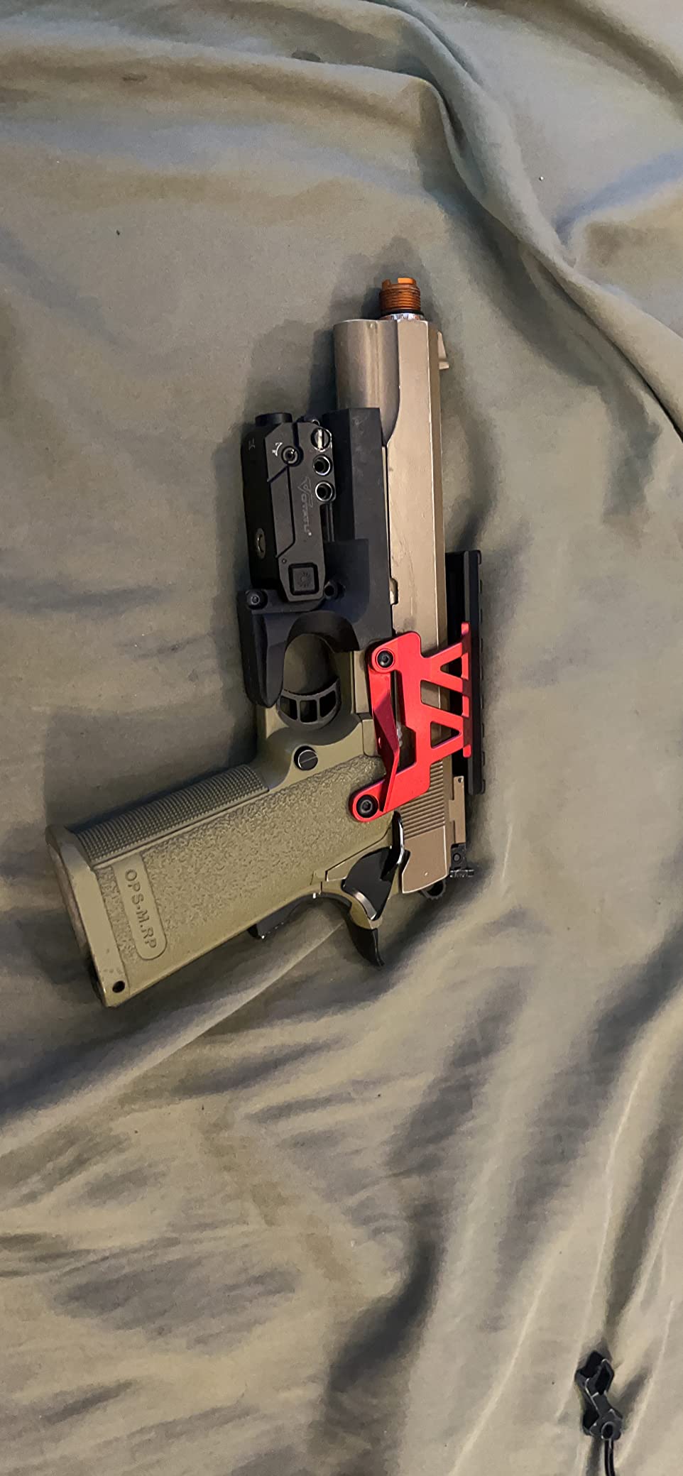 Golden Eagle Steel Airsoft Hand Gun Hi-Capa 1911 Airsoft Pistol with 6mm BBS and Speed Loader customer photo 1