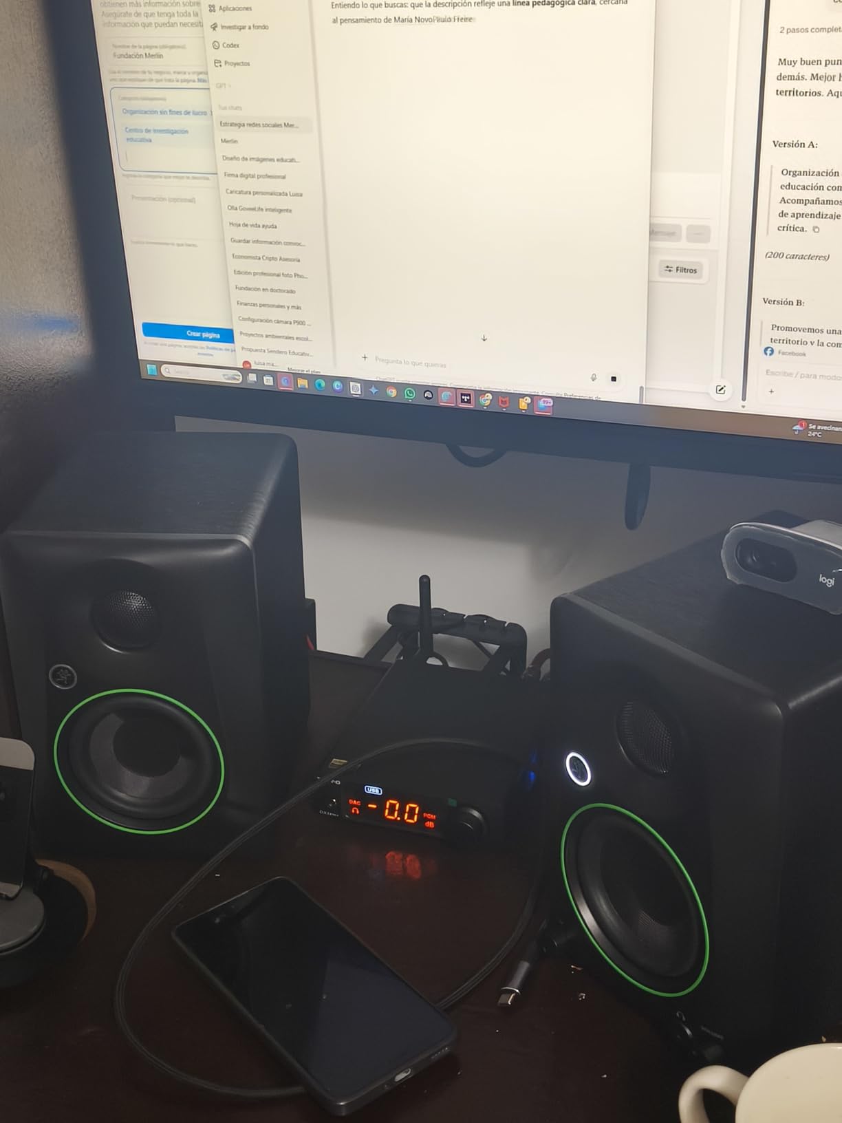 Topping DX3pro+ LDAC Headphone Amplifier - ES9038Q2M XU208 NFCA Bluetooth5.0 Audio Decoder USB/Opt/Coax DAC AMP Pre Amplifier with Remote Control (Black) customer photo 1