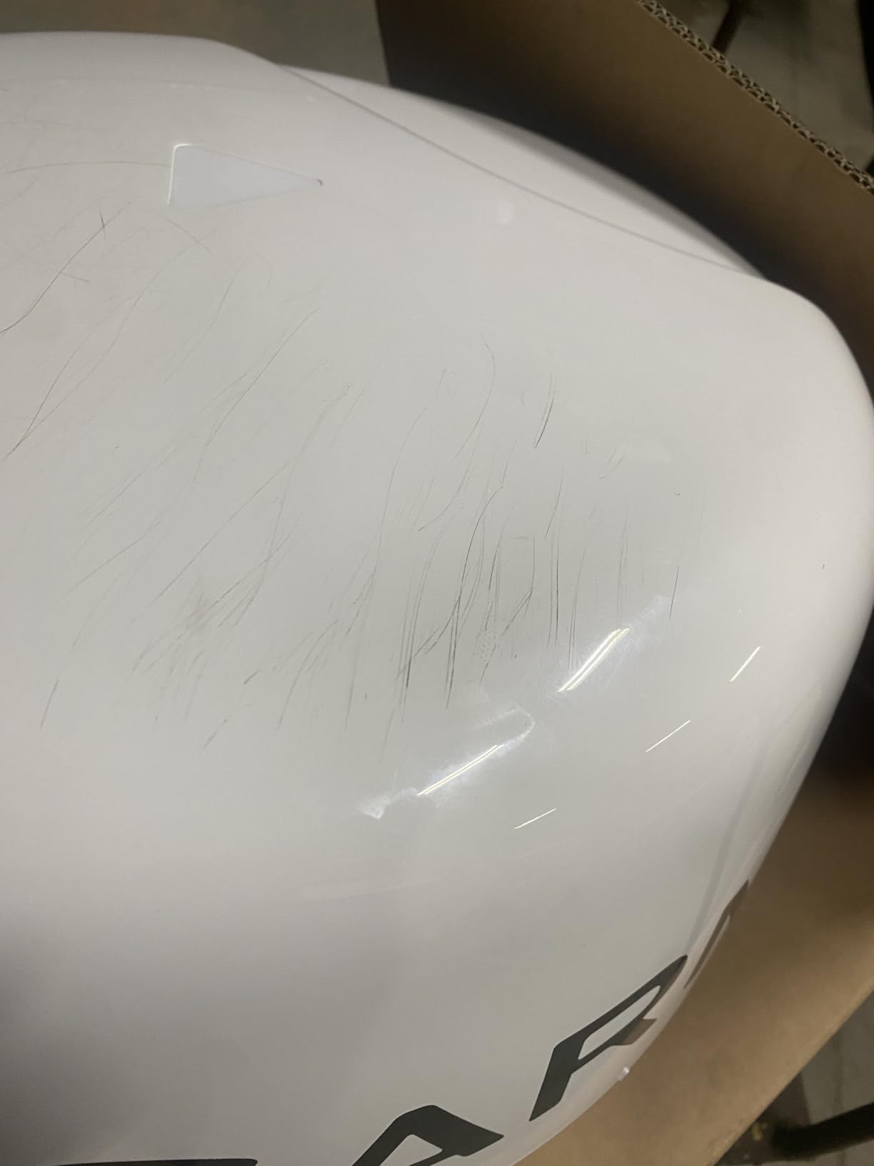 Garmin GMR Fantom 18x, Dome Radar, White customer photo 1