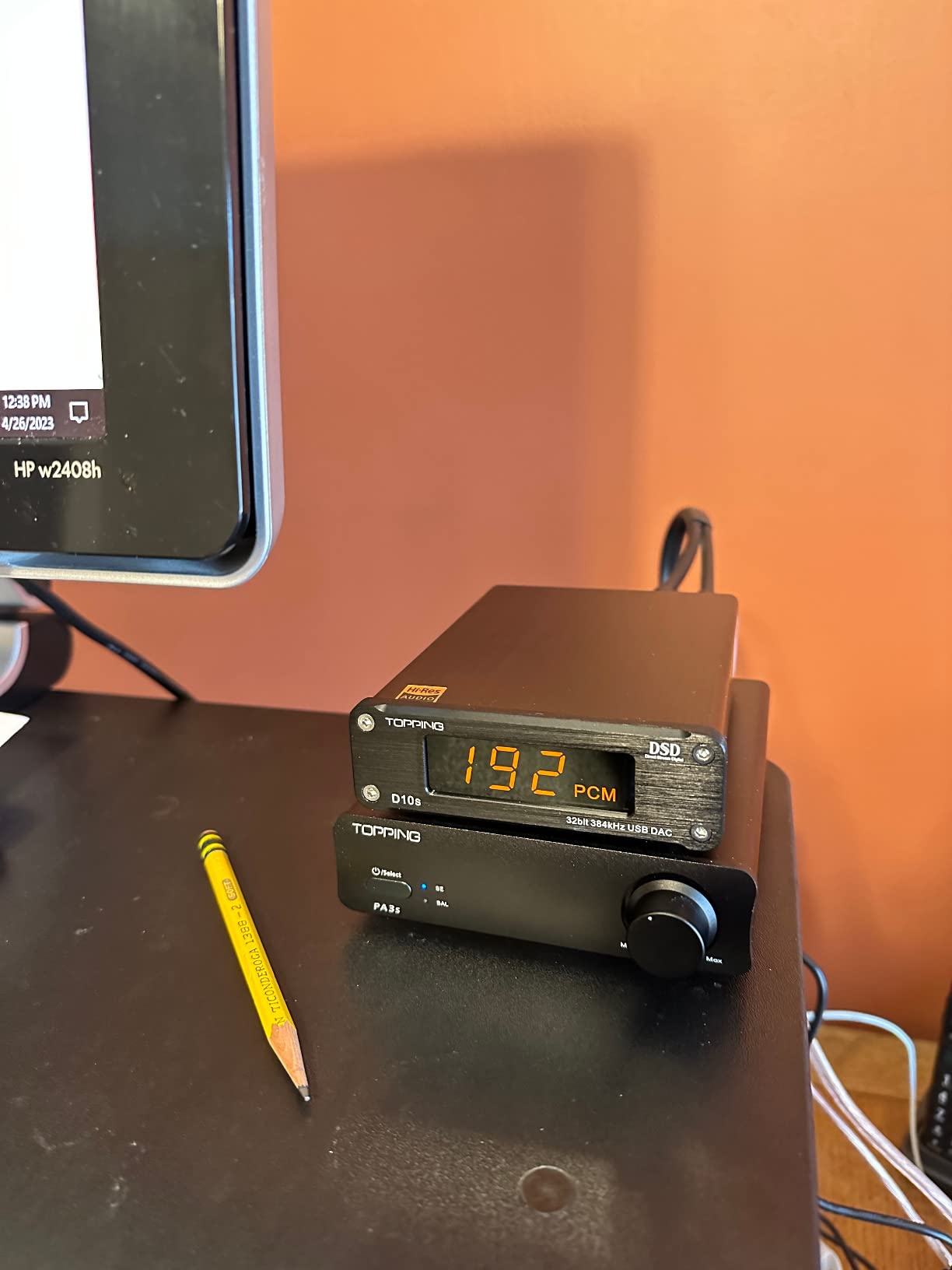 Topping PA3S Power Amplifier MA120702 x 2 Class D Fully Balanced Single Ended AMP 80W x 2 RCA TRS Stereo Home Audio Amplifier (Black) customer photo 1