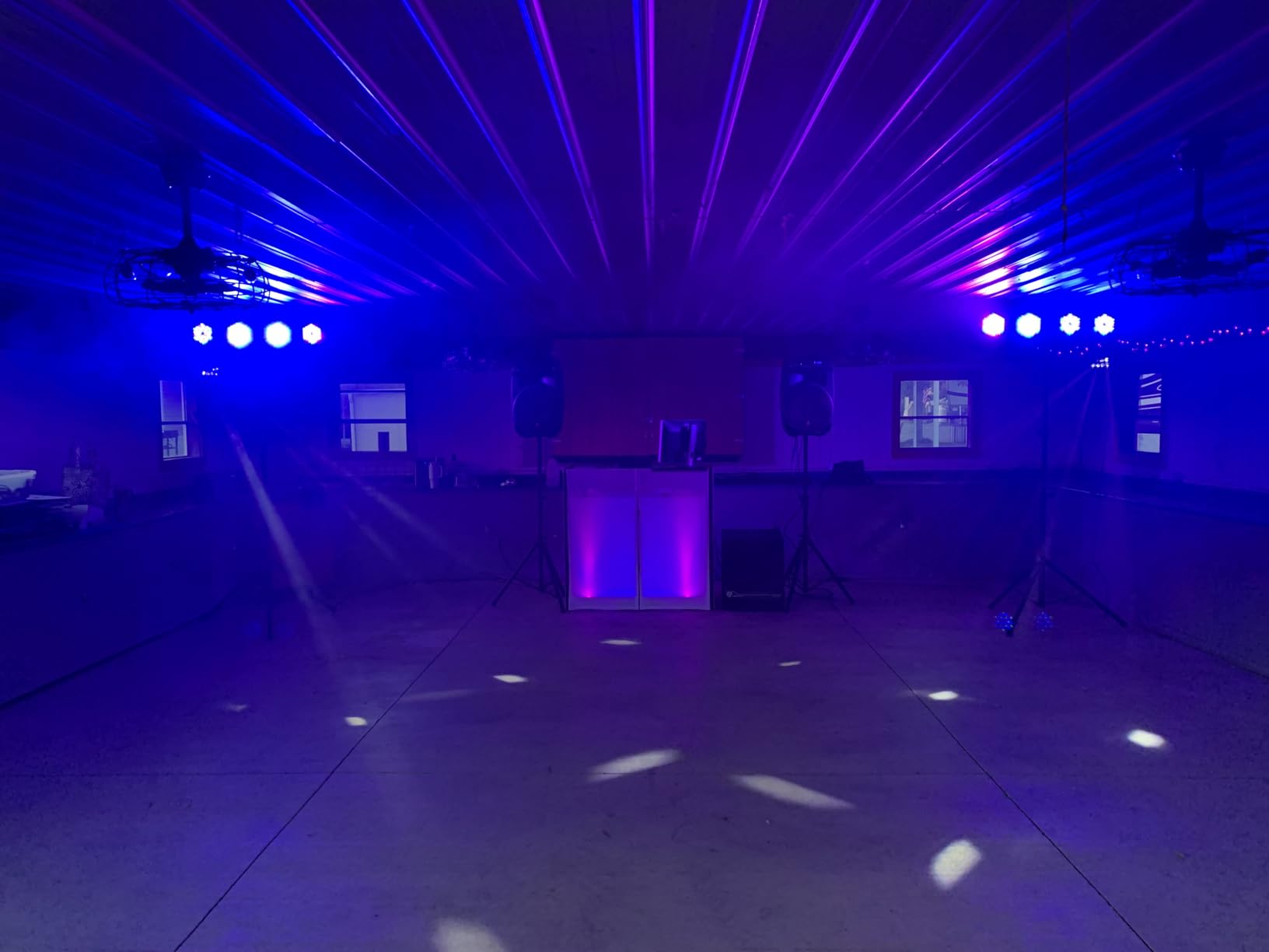 U'King Stage Lights 10 Packs 36LED RGB LED Par Lights, 7 Channel DJ Party Lights with Remote Control & DMX Controller Sound Activated Uplights for Events Birthday Bar Dance Decoration customer photo 2