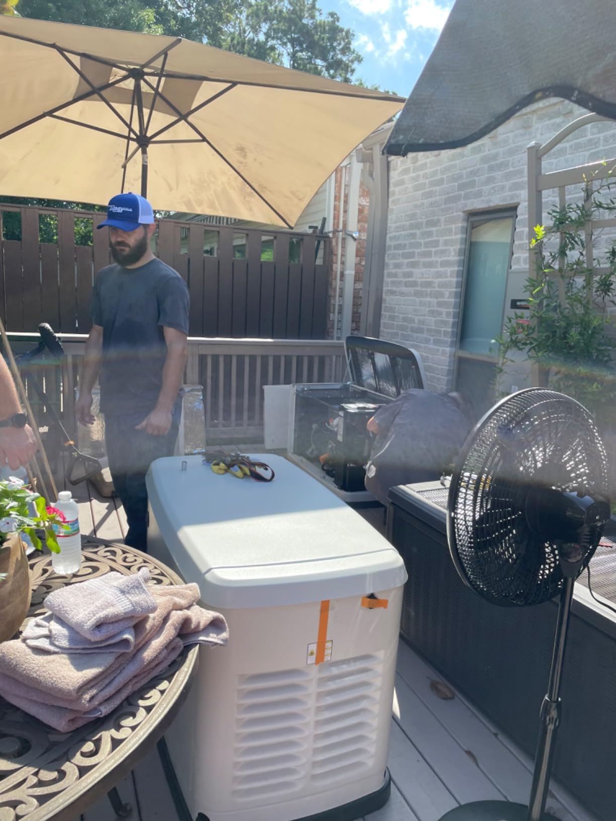 Generac Guardian 24kW Home Standby Generator with 200 Amp Transfer Switch - Automatic Whole House Backup Power for Storms, Emergencies, and Outages, WiFi Enabled, Runs on Natural Gas or Liquid Propane customer photo 2