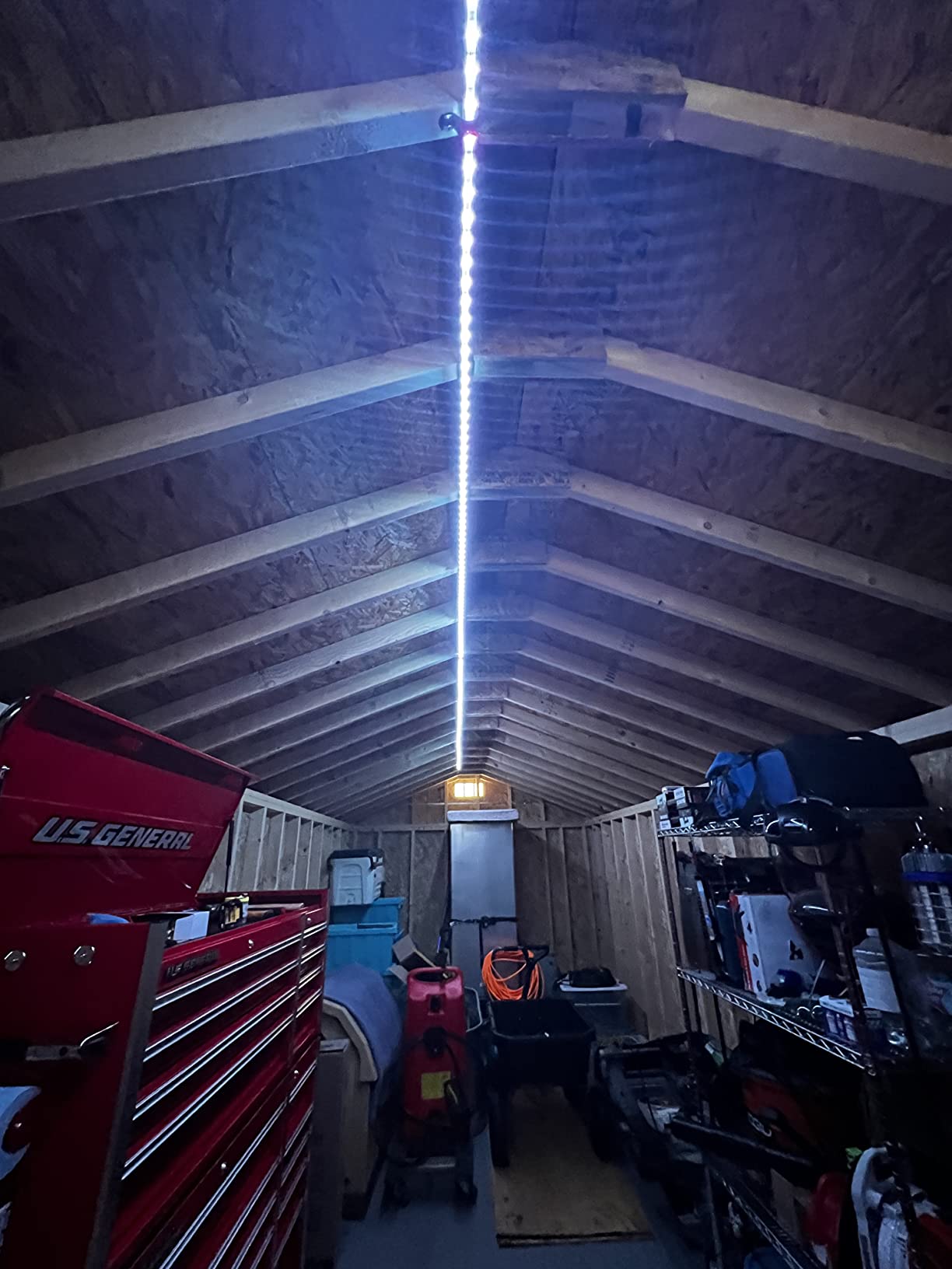 RV Awning Lights Kit, 20FT RGB Dimmable Waterproof 12V Camper Awning Strip Lights with APP/Remote Control, Sound Music Sync, RV Exterior Lighting for Party Motorhome Travel Trailer customer photo 1