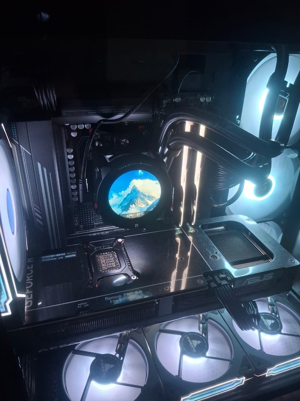 G.SKILL Trident Z5 RGB Series DDR5 RAM (Intel XMP 3.0 & AMD Expo) 32GB (2x16GB) 6000MT/s CL36-36-36-96 1.35V Desktop Computer Memory U-DIMM - Matte Black (F5-6000J3636F16GA2-TZ5RK) customer photo 1