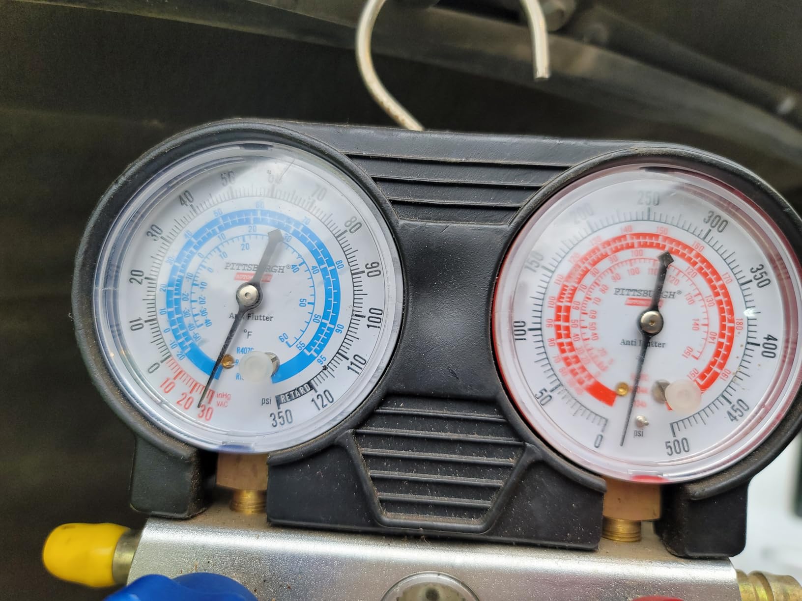 Orion Motor Tech Vacuum Pump, 4.5 cfm 1/3 hp HVAC Single Stage Vacuum Pump for R12 R22 R134a R410a R502, Auto AC Vacuum Pump Kit for Automotive Air Conditioner Resin Degassing & More, Oil Included customer photo 2