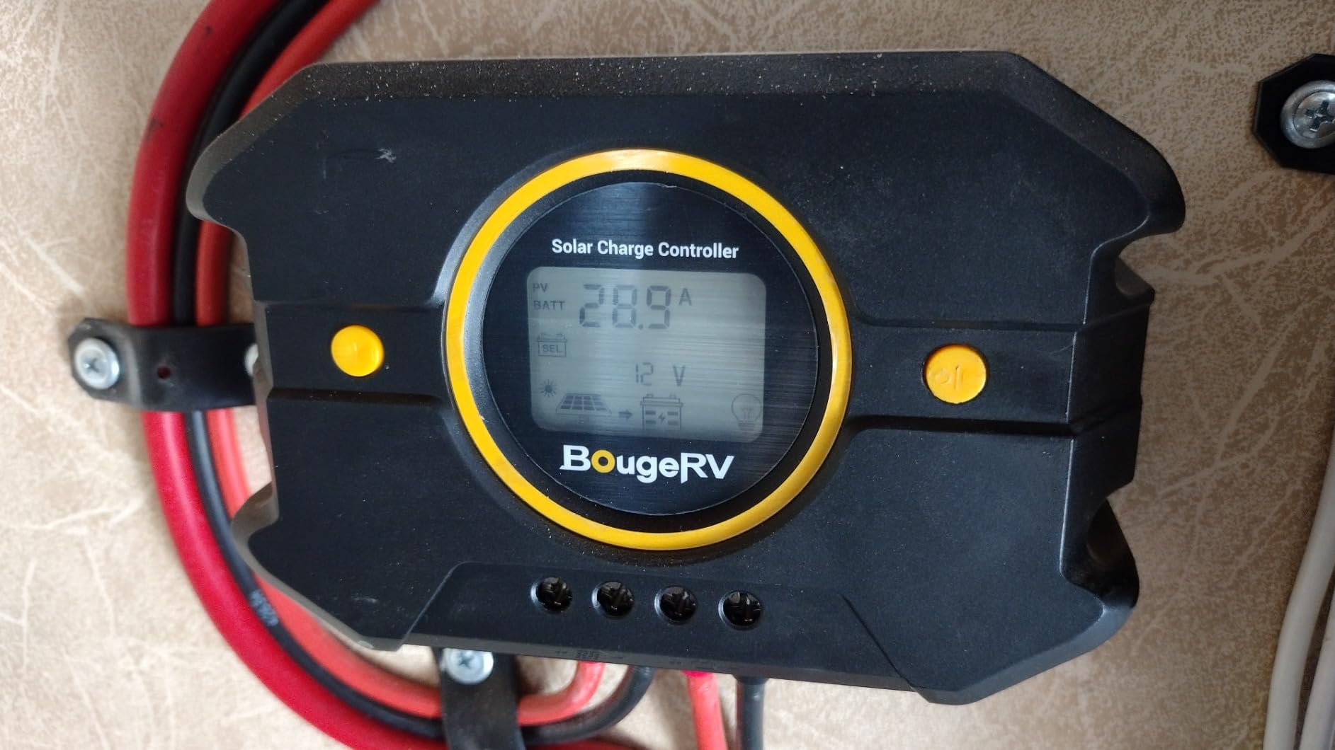 ECO-WORTHY 200 Watts 12 Volt/24 Volt Solar Panel Kit with High Efficiency Monocrystalline Solar Panel and 30A PWM Charge Controller for RV, Camper, Vehicle, Caravan and Other Off Grid Applications customer photo 1