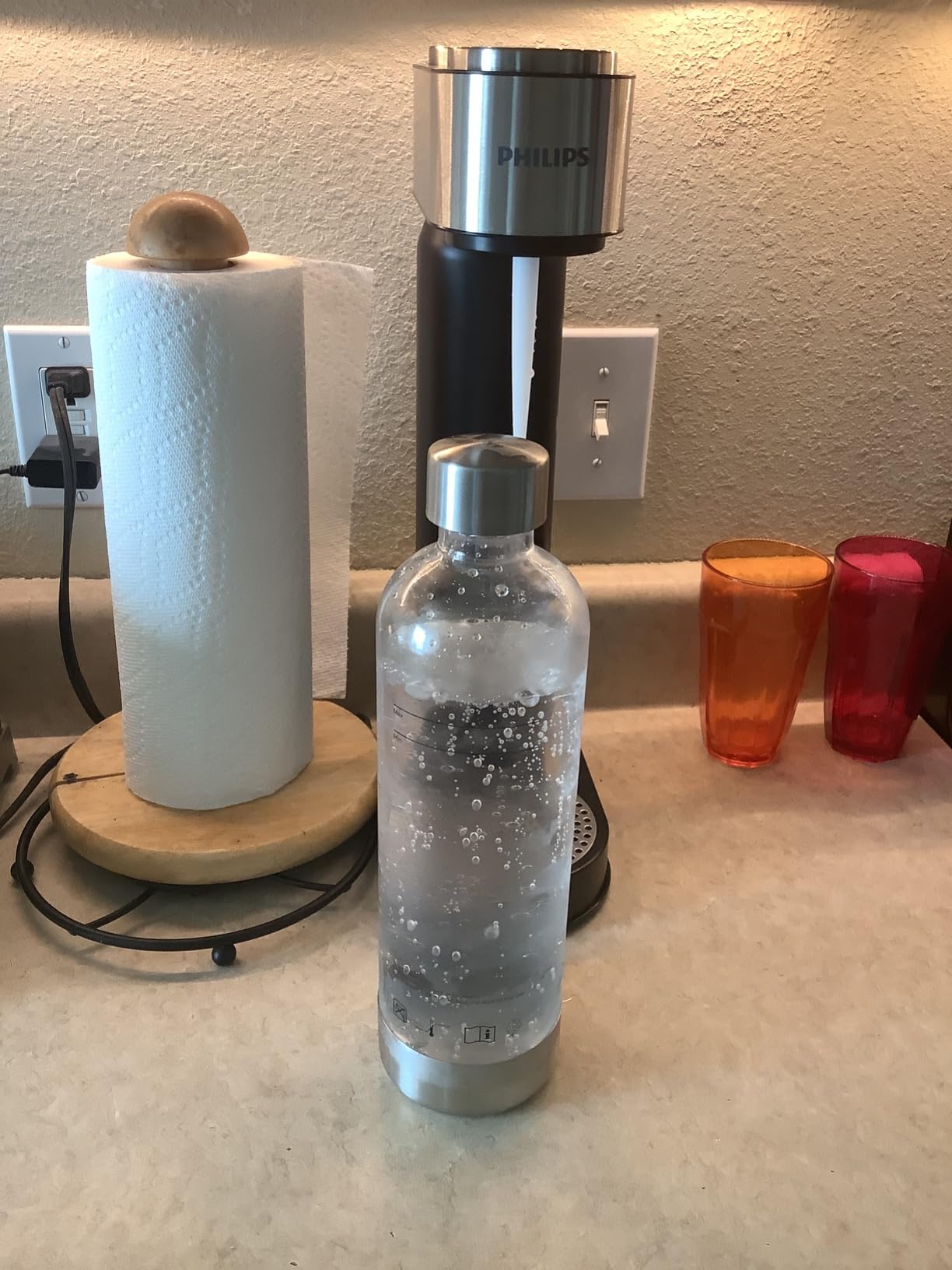 PHILIPS Sparkling Water Maker (Blue, Soda Maker Plastic) customer photo 2