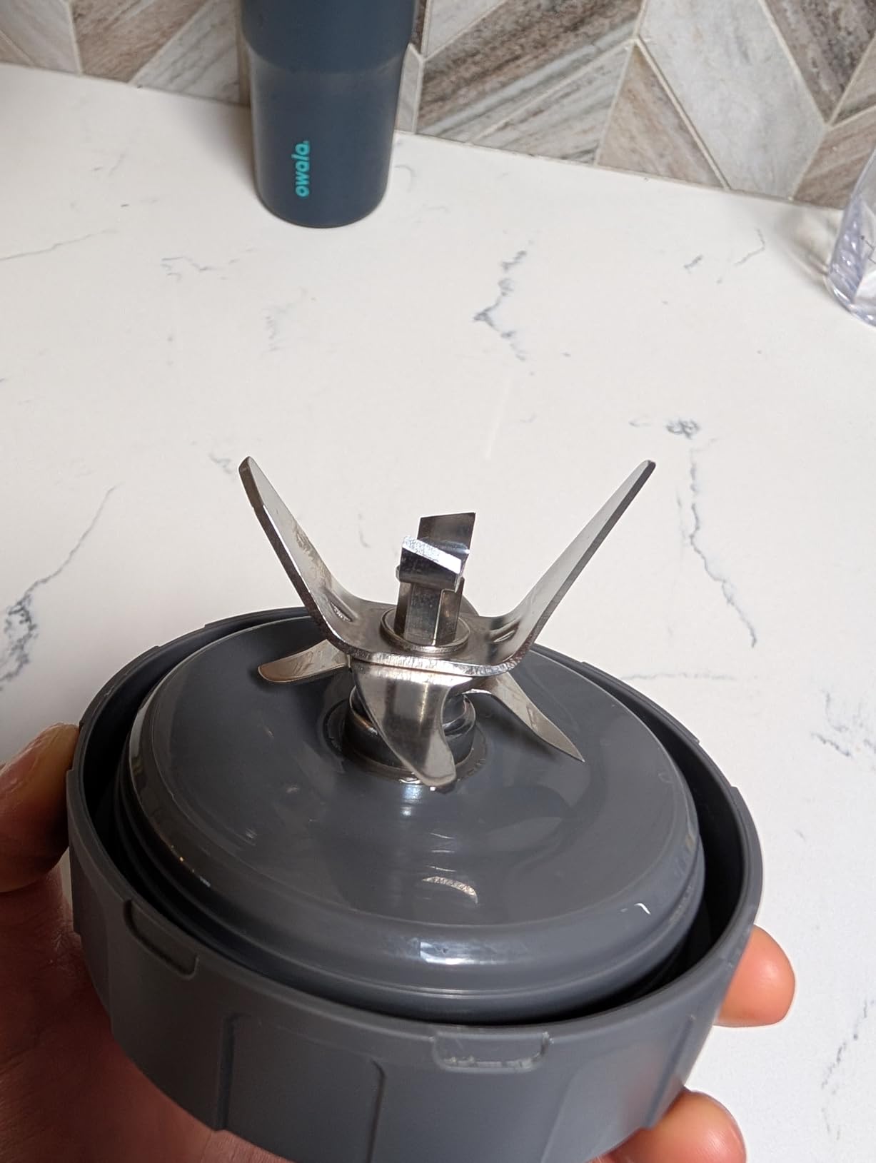 Ninja SS151 TWISTi Blender DUO, High-Speed 1600 WP Smoothie Maker & Nutrient Extractor* 5 Functions Smoothie, Spreads & More, smartTORQUE, 34-oz. Pitcher & (2) To-Go Cups, Gray customer photo 1