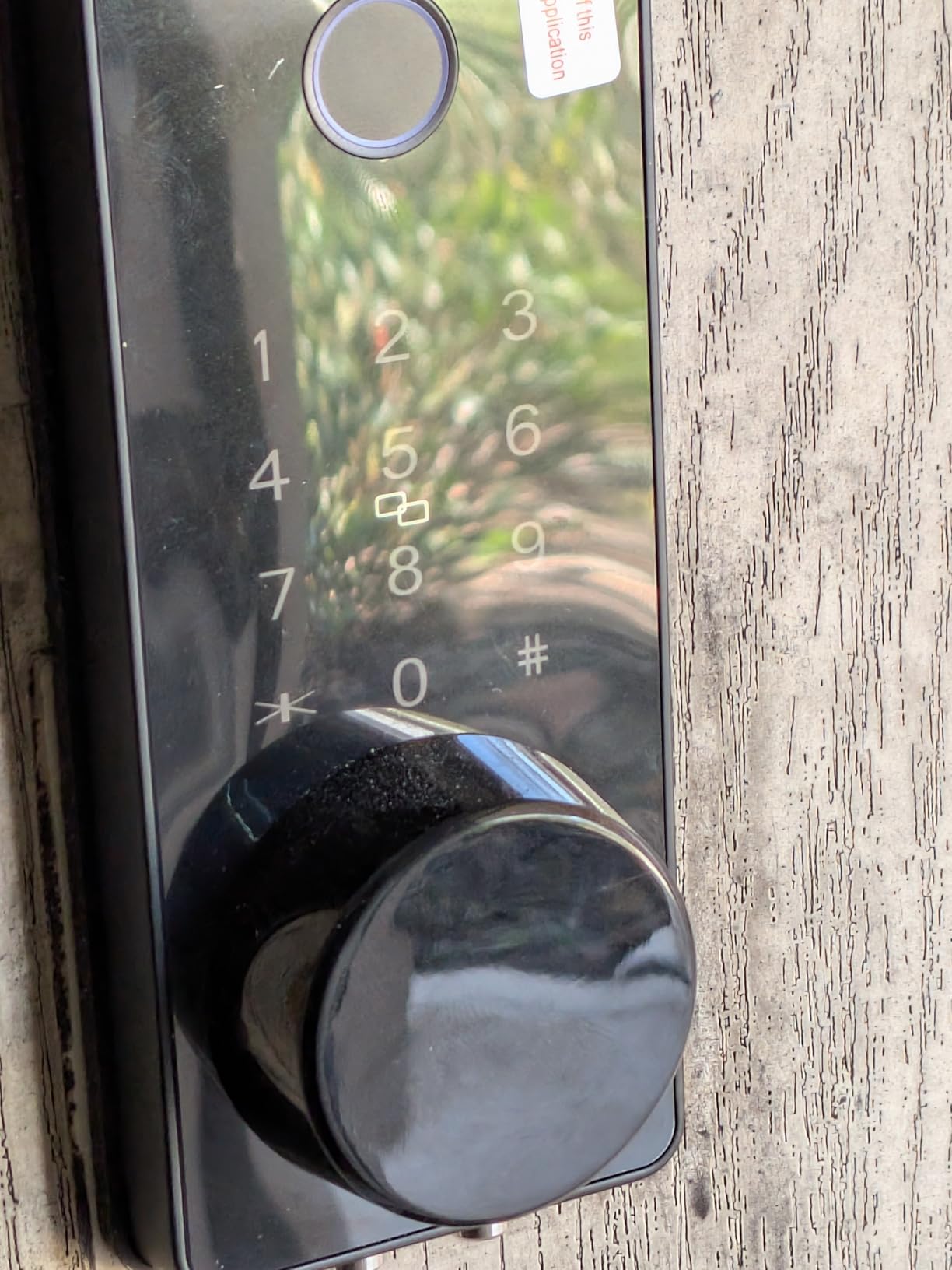 LOCKSTAR Smart Door Lock • Keyless Entry Deadbolt Door Lock • Multiple Entry Methods - APP • Fingerprint Touch ID • Keypad Code • Card FOB • Traditional Key • Smart Home Devices customer photo 1