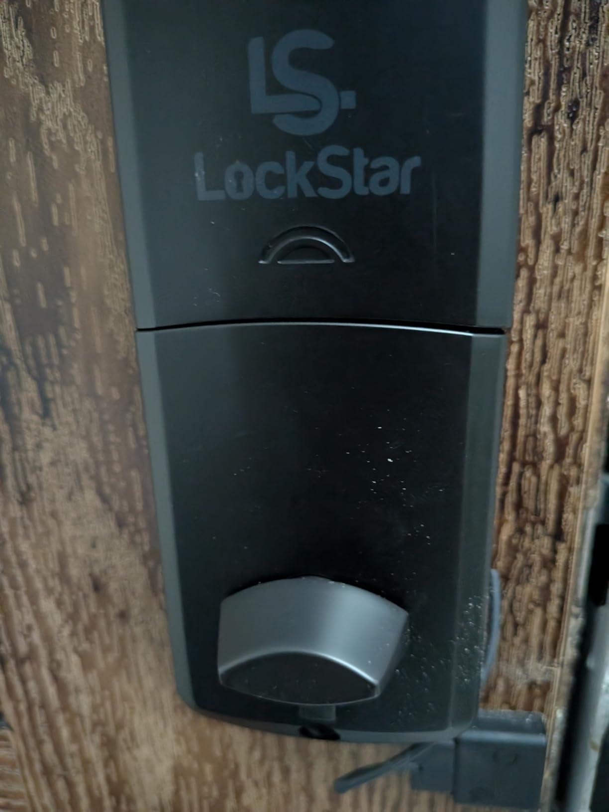 LOCKSTAR Smart Door Lock • Keyless Entry Deadbolt Door Lock • Multiple Entry Methods - APP • Fingerprint Touch ID • Keypad Code • Card FOB • Traditional Key • Smart Home Devices customer photo 2