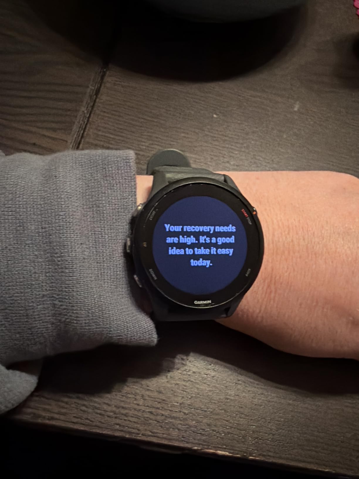 Garmin Forerunner 255, GPS Running Smartwatch, Advanced Insights, Long-Lasting Battery, Slate Gray customer photo 1