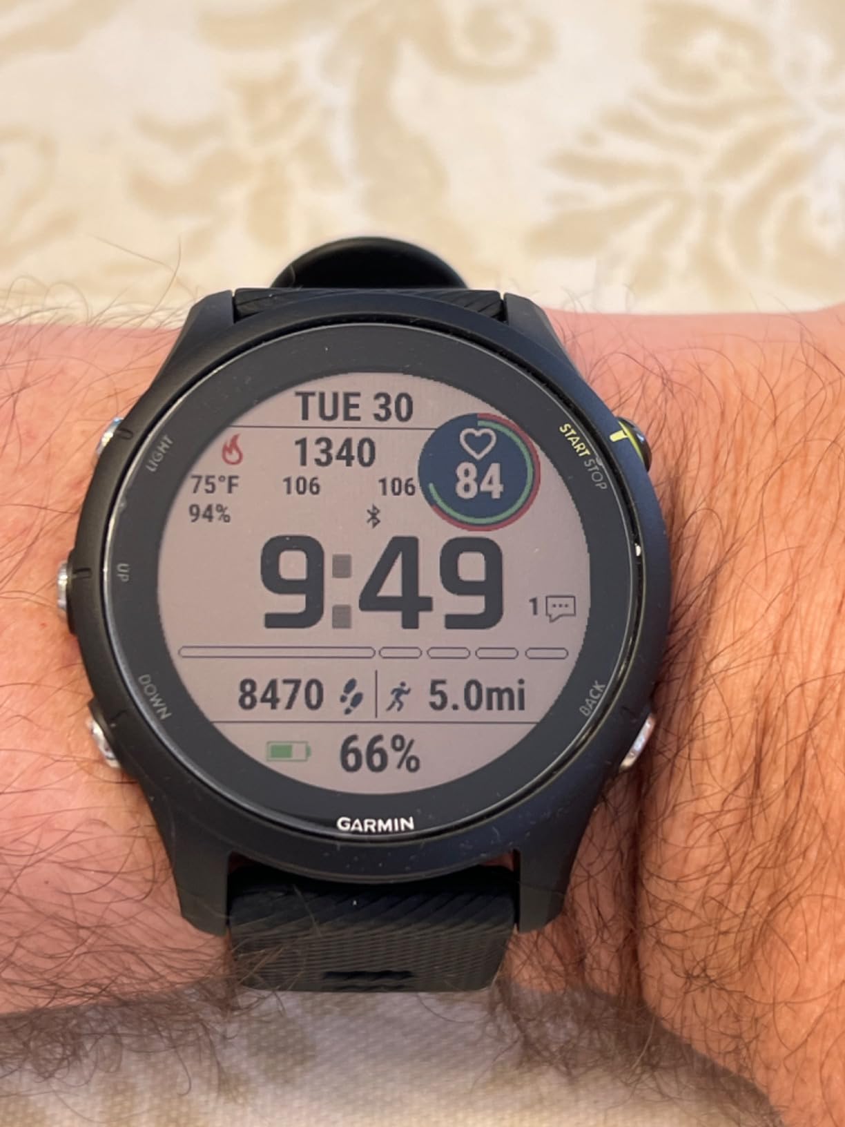 Garmin Forerunner 255, GPS Running Smartwatch, Advanced Insights, Long-Lasting Battery, Slate Gray customer photo 2
