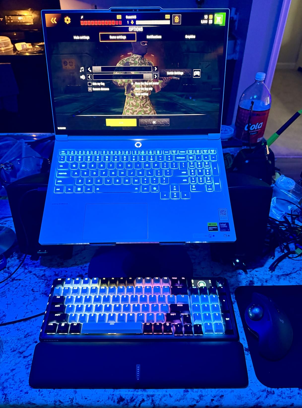 tounee Telescopic Laptop Stand for Desk with 360° Swivel Base, Sit to Stand, Height Adjustable, Portable Riser Holder for Good Posture, Compatible with MacBook Pro, All Laptops 10-17