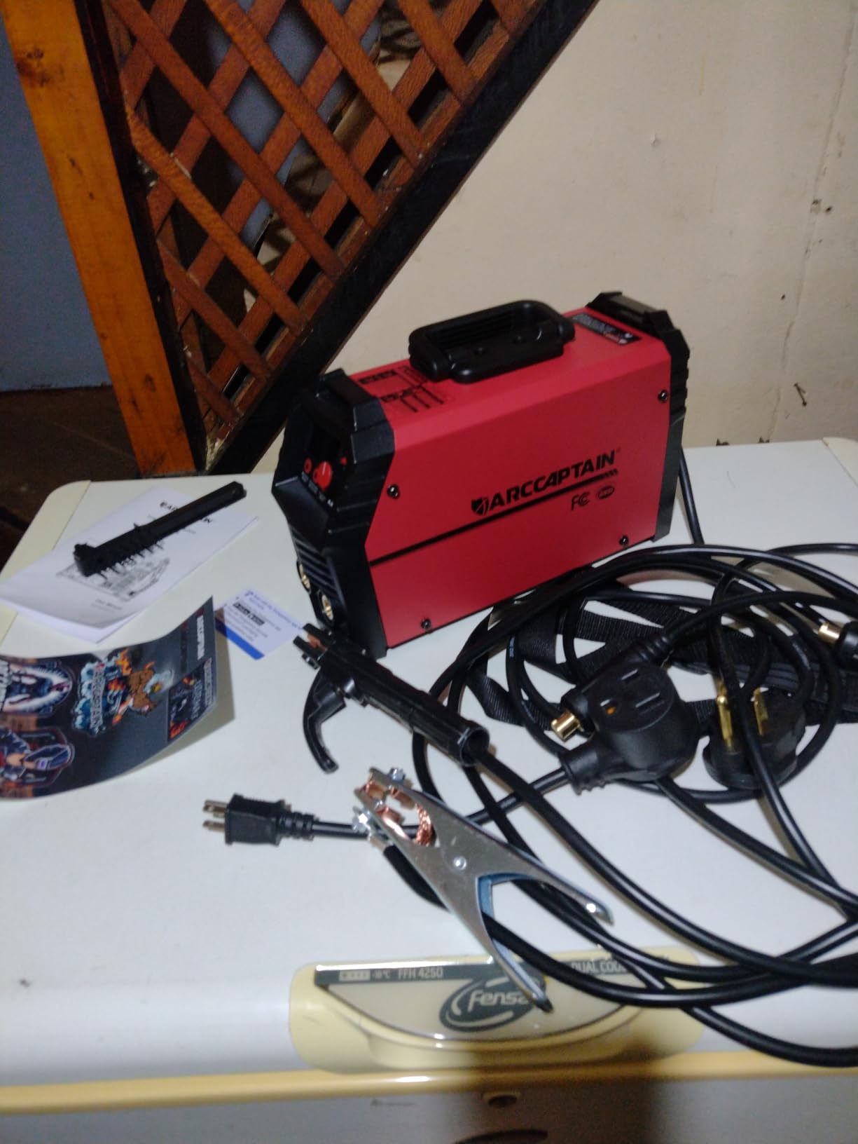 ARCCAPTAIN Stick Welder, [Large LED Display] 200A ARC/Lift TIG Welding Machine with Synergic Control, IGBT Inverter 110V/220V Portable MMA Welder Machine with Hot Start, Arc force and Anti-Stick customer photo 2