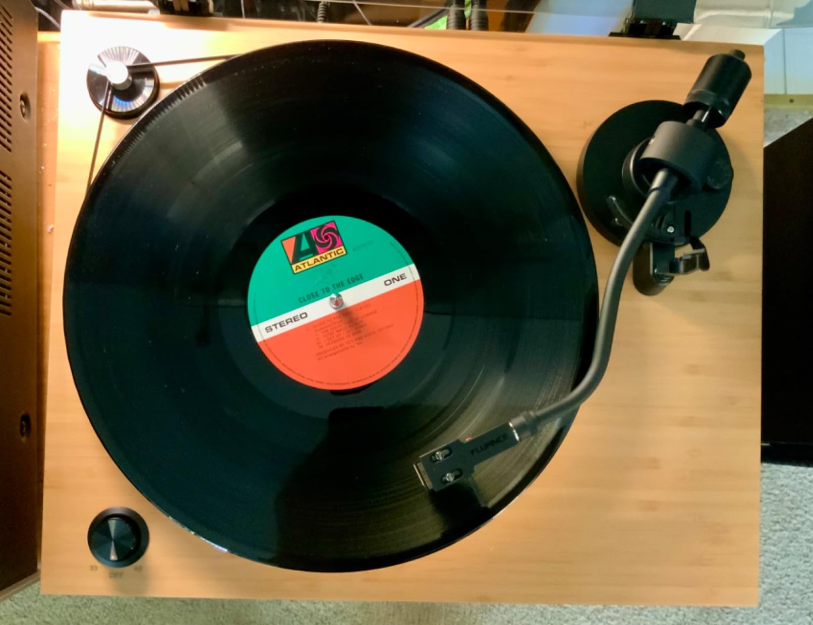 Fluance RT85N Turntable with Nagaoka MP-110 Cartridge, Acrylic Platter, Speed Control, and Vibration Isolation - Piano Black customer photo 2