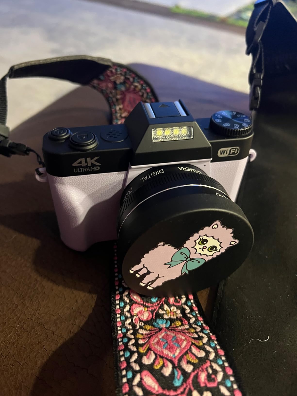 2024 Upgrade VJIANGER Digital Camera for Photography Vlogging Camera for YouTube with WiFi, 180° Flip Screen, 16X Digital Zoom, 52mm Lens, 2 Batteries, 32GB Micro SD Card(Black) customer photo 2