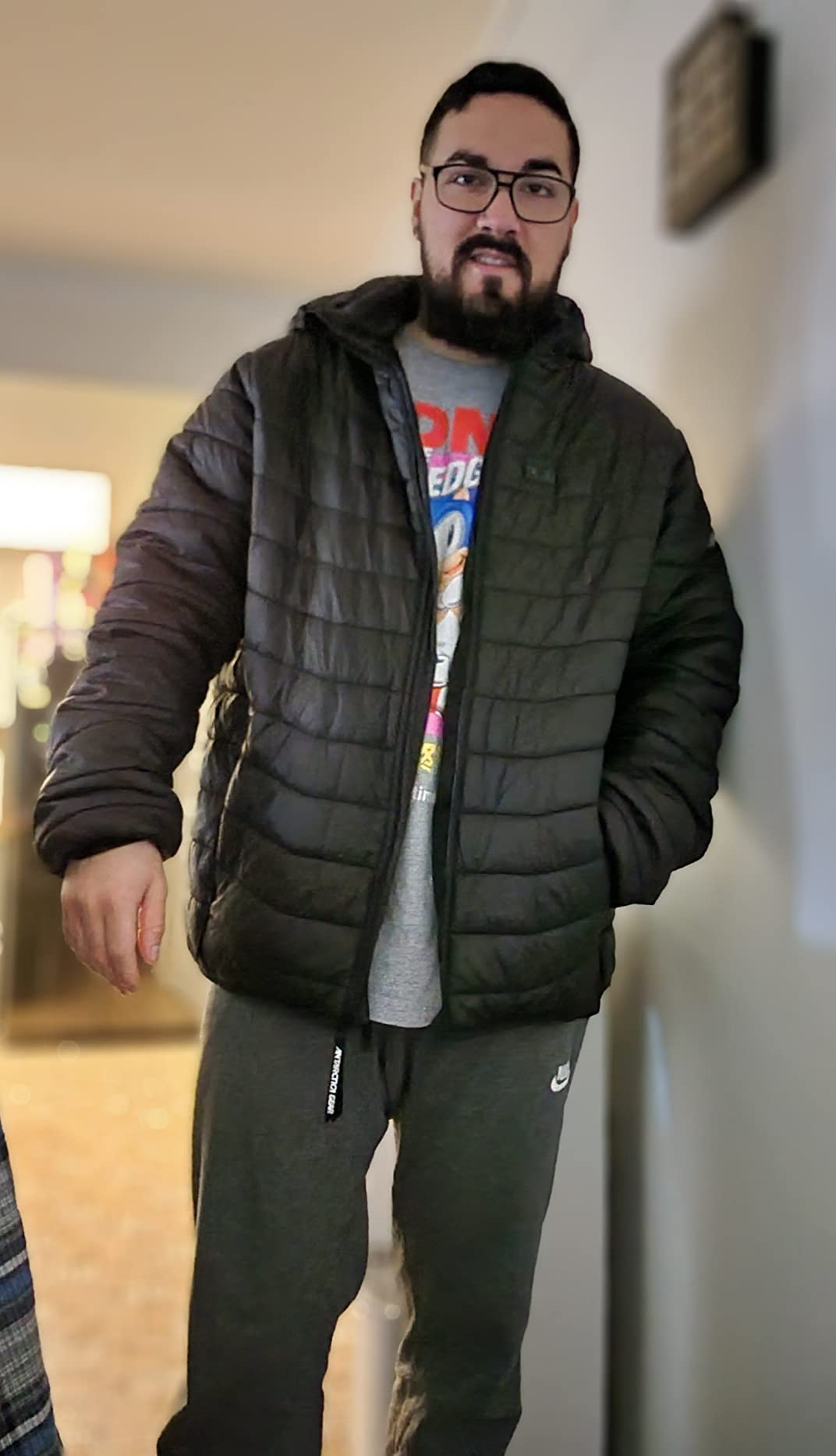 ANTARCTICA GEAR Heated Jacket, Lightweight Heating Jackets with 12V Power Bank, 6 Areas Winter Coat for Men and Women customer photo 2