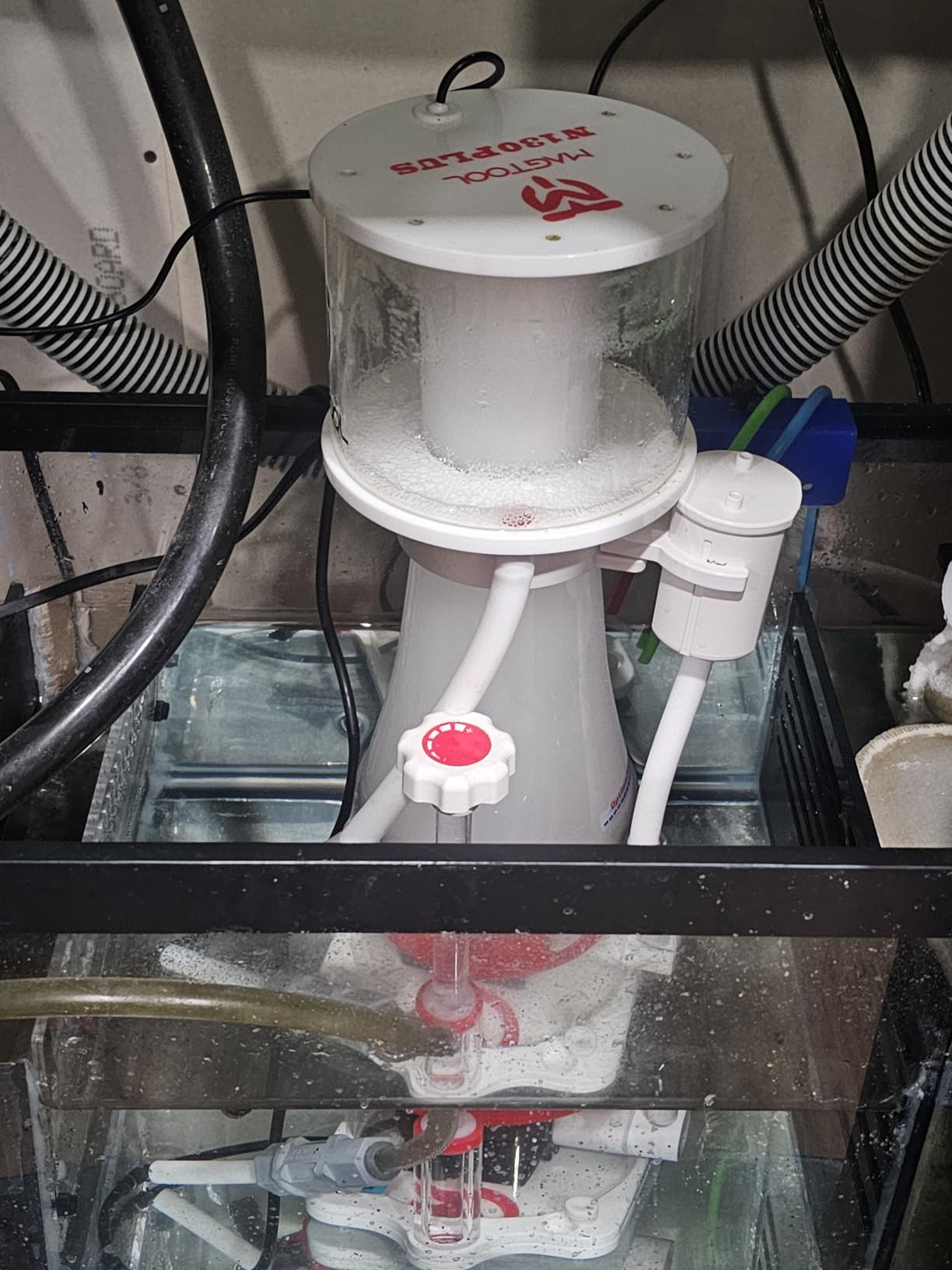 MagTool Aquarium in-Sump DC Protein Skimmer, with Controllable DC Pinwheel Pump for Up to 135-185Gal Reef Tank (N170 Plus) customer photo 2