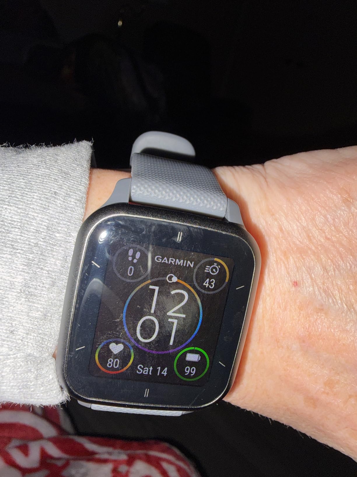 Garmin Venu Sq 2 GPS Smartwatch - AMOLED Display, All-Day Health Monitoring, Long Battery Life, Activity & Heart Rate Tracker, Slate and Shadow Gray customer photo 1