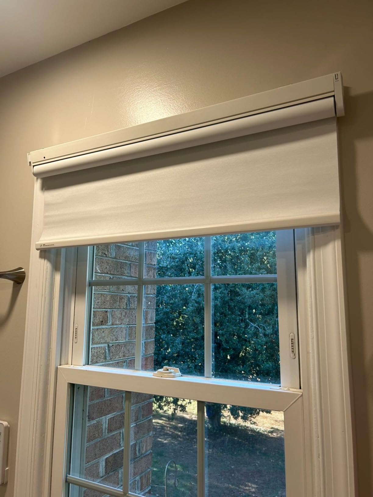 Smart Motorized Blinds with Remote, Cordless No-Drill Automatic Roller Shades, Blackout Electric Blind for Windows customer photo 2