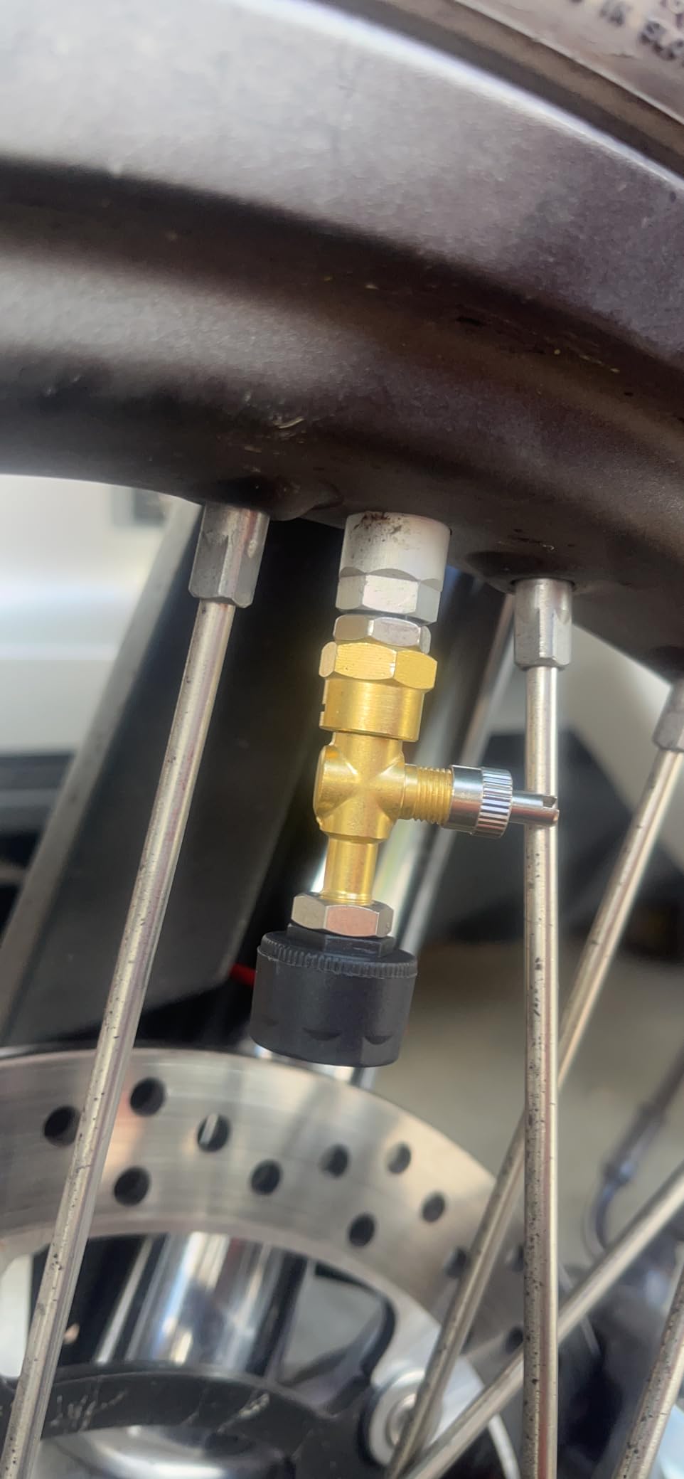 GoolRC Motorcycle Wireless Tire Pressure Monitoring System USB Charging TPMS for Motorcycle with 2 External Sensors Digital LCD Display Two Wheeled Motorcycle TPMS customer photo 2