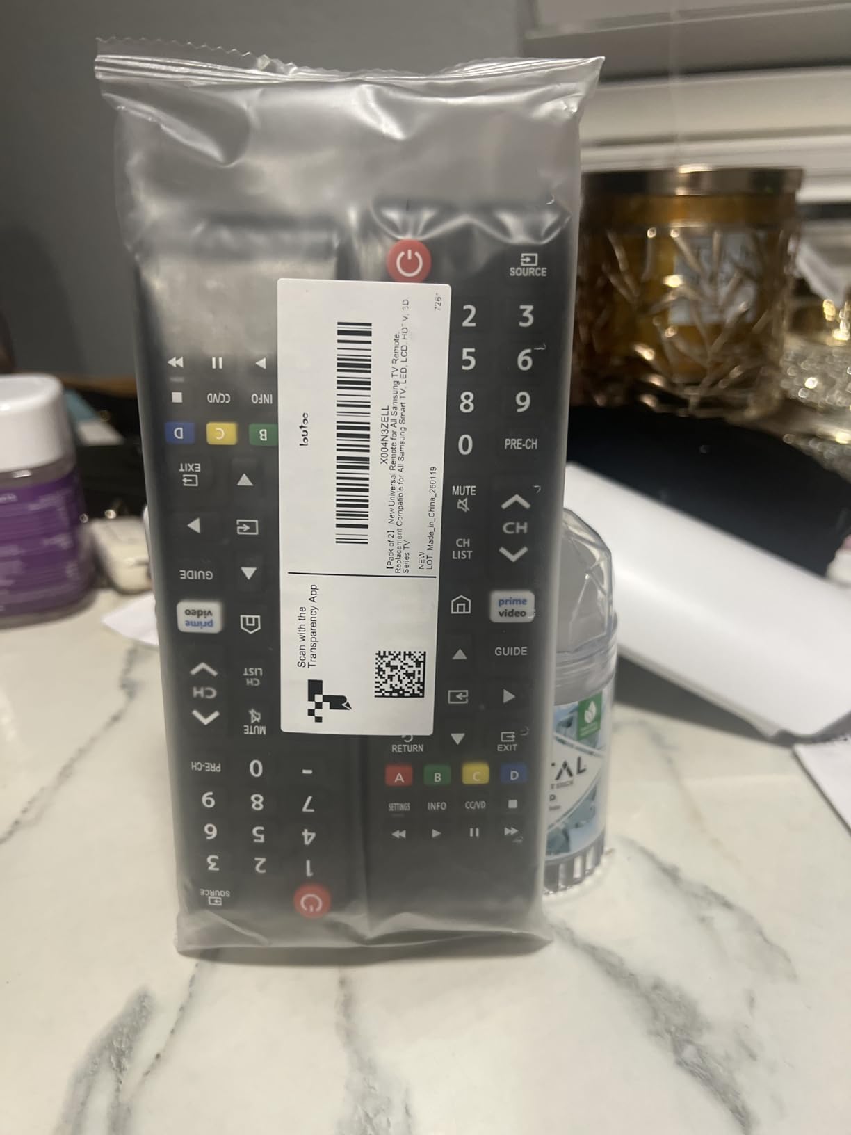 Pack of 2 New Universal Remote for All Samsung TV Remote, Replacement Compatible for All Samsung Smart TV, LED, LCD, HDTV, 3D, Series TV customer photo 1