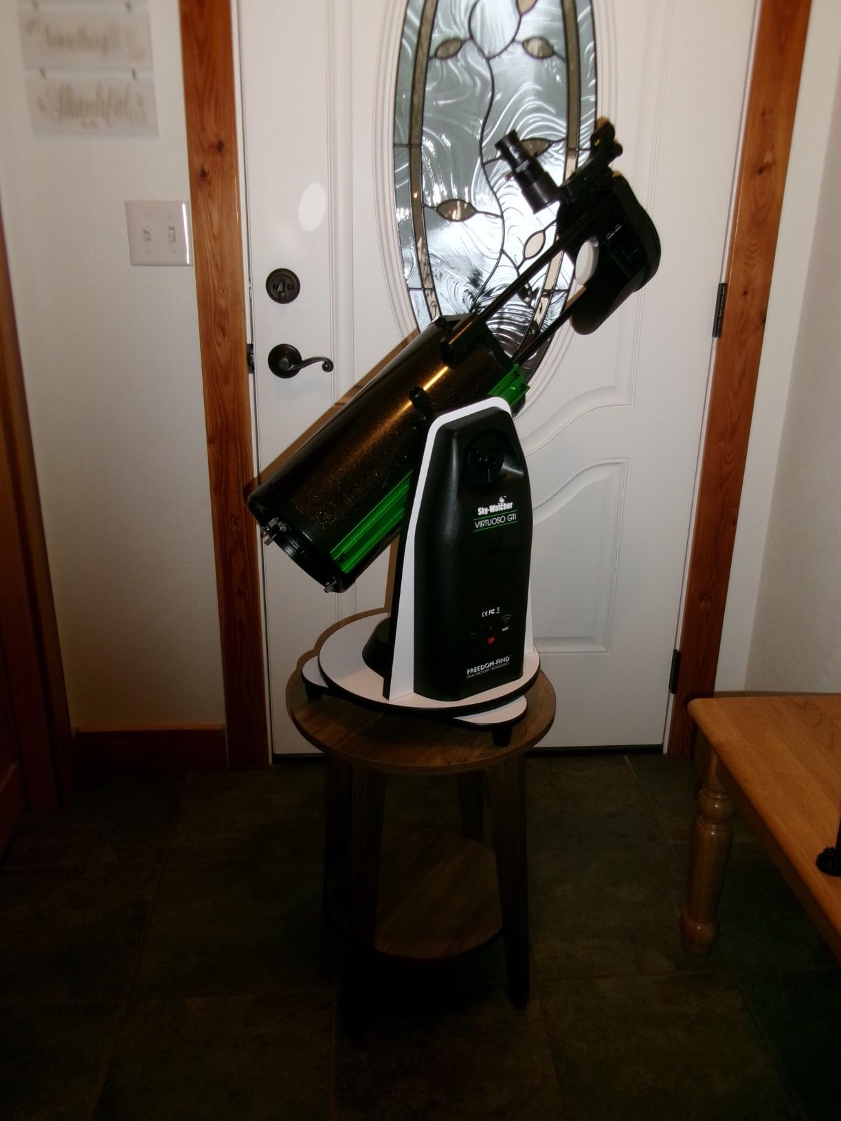 Sky Watcher Virtuoso GTI 150P Collapsible Tabletop GoTo Dobsonian Telescope customer photo 2