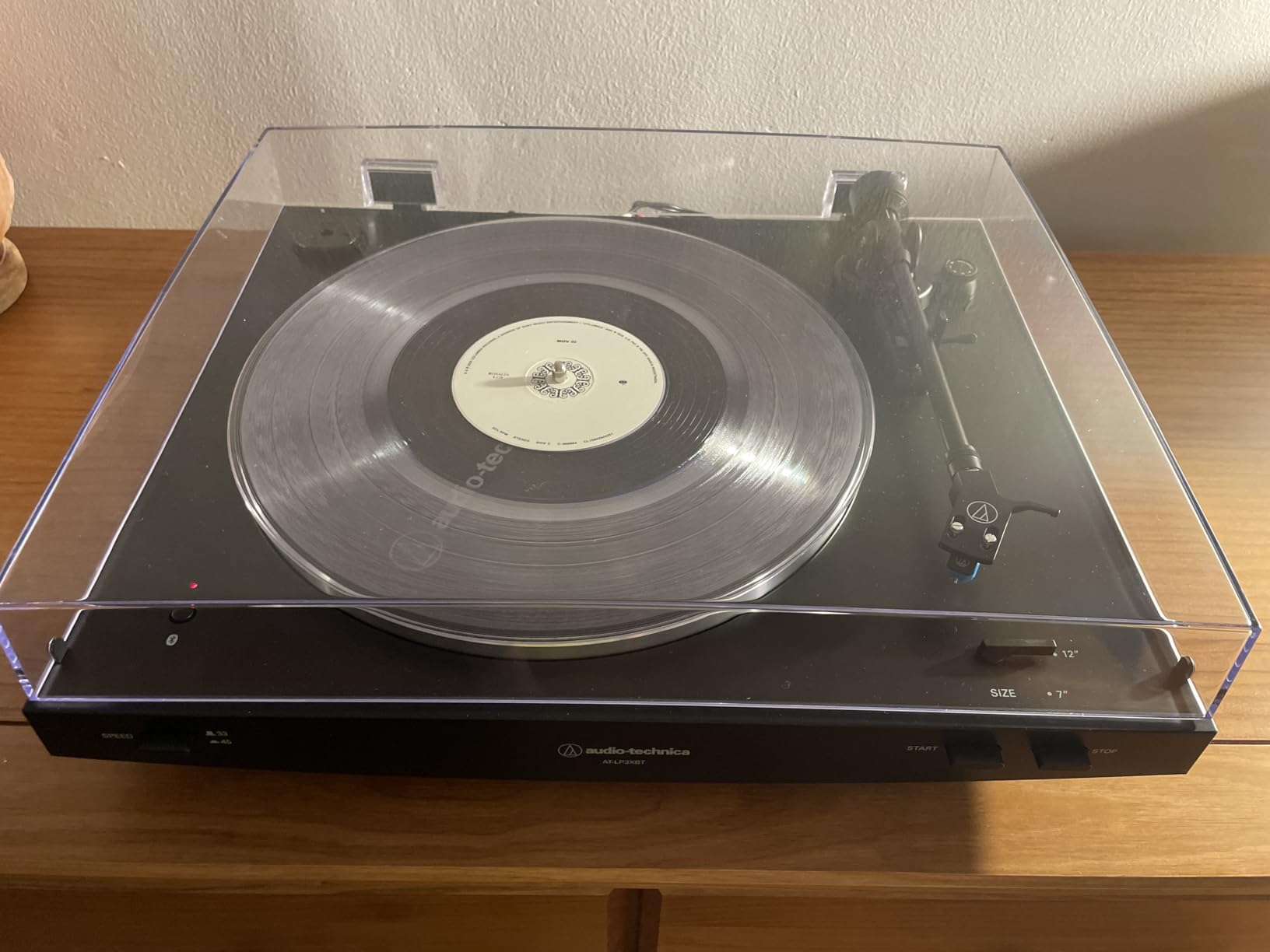 Audio-Technica AT-LP3XBT-BK Bluetooth Turntable Belt Drive Fully Automatic 33/45 (Black) customer photo 2