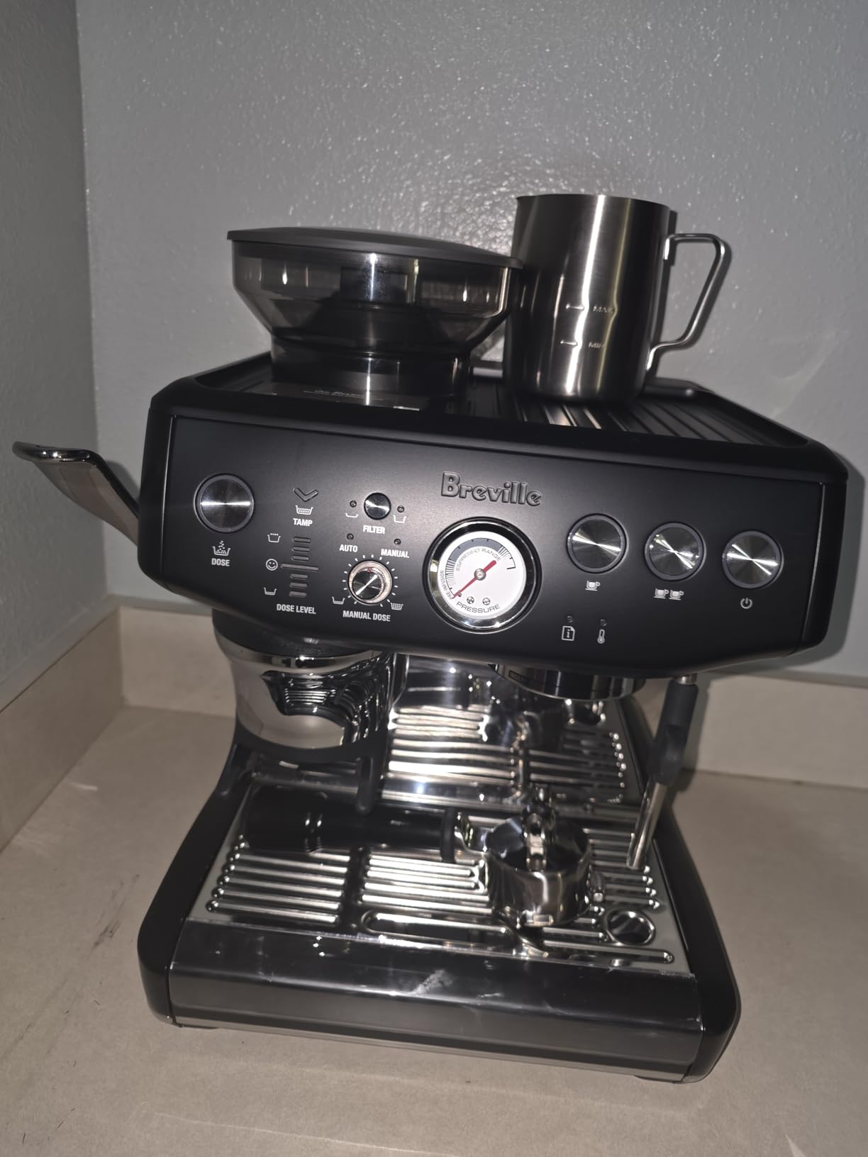 Breville Barista Express Impress Espresso Machine BES876BSS, Brushed Stainless Steel customer photo 1