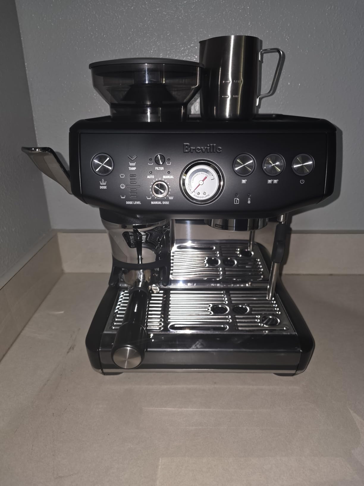 Breville Barista Express Impress Espresso Machine BES876BSS, Brushed Stainless Steel customer photo 2