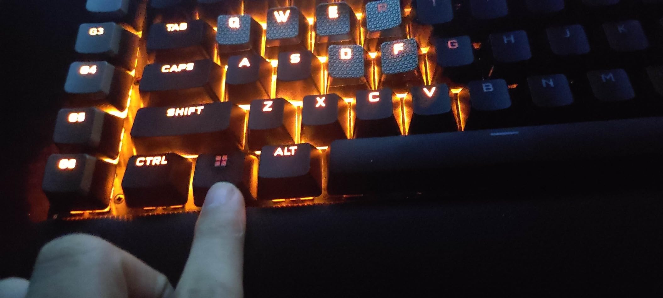 Corsair K100 AIR Wireless RGB Mechanical Gaming Keyboard - Ultra-Thin, Sub-1ms Slipstream, Low-Latency Bluetooth, Cherry MX Ultra Low Profile Keyswitches - NA Layout, QWERTY - Black customer photo 2