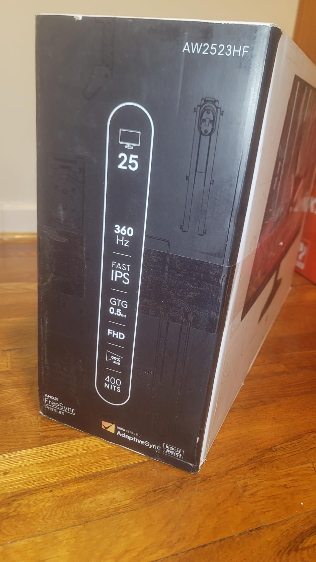 Alienware 25 Gaming Monitor AW2523HF 24.5