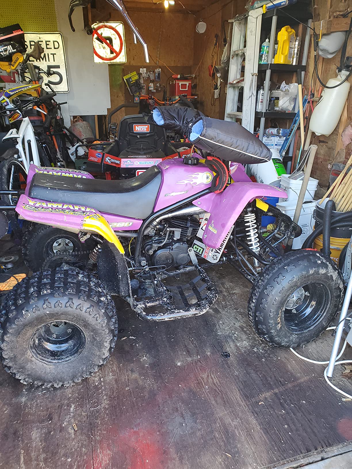 YUNVI ATV Hand Muffs Winter ATV Accessories, Waterproof ATV Gloves, Snowmobile Handlebar Gloves for Men in Cold Weather customer photo 1