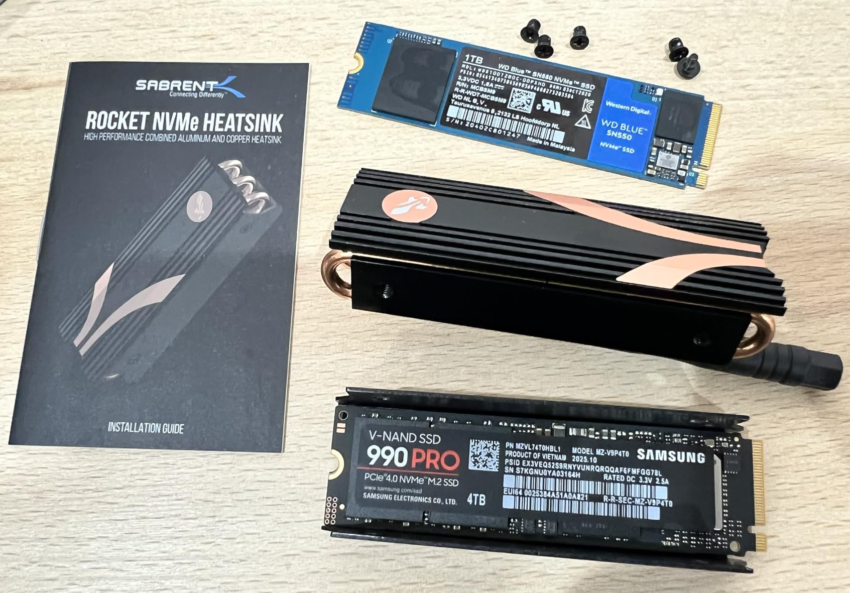 Samsung 990 PRO SSD 2TB NVMe M.2 PCIe Gen4, M.2 2280 Internal Solid State Hard Drive, Seq. Read Speeds Up to 7,450 MB/s for High End Computing, Gaming, and Heavy Duty Workstations customer photo 1