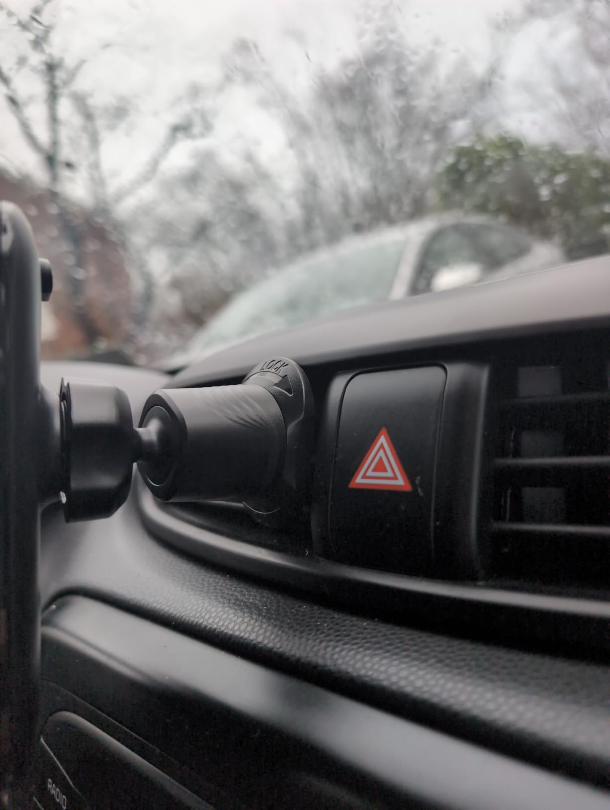 Lamicall 2026 Wider Clamp & Metal Hook Car Phone Holder Vent [Thick Cases Friendly] Phone Holders for Your Car Mount Gfts Automobile Hands Free Accessories for Women Men for iPhone 16 15 14 13 Pro Max customer photo 1