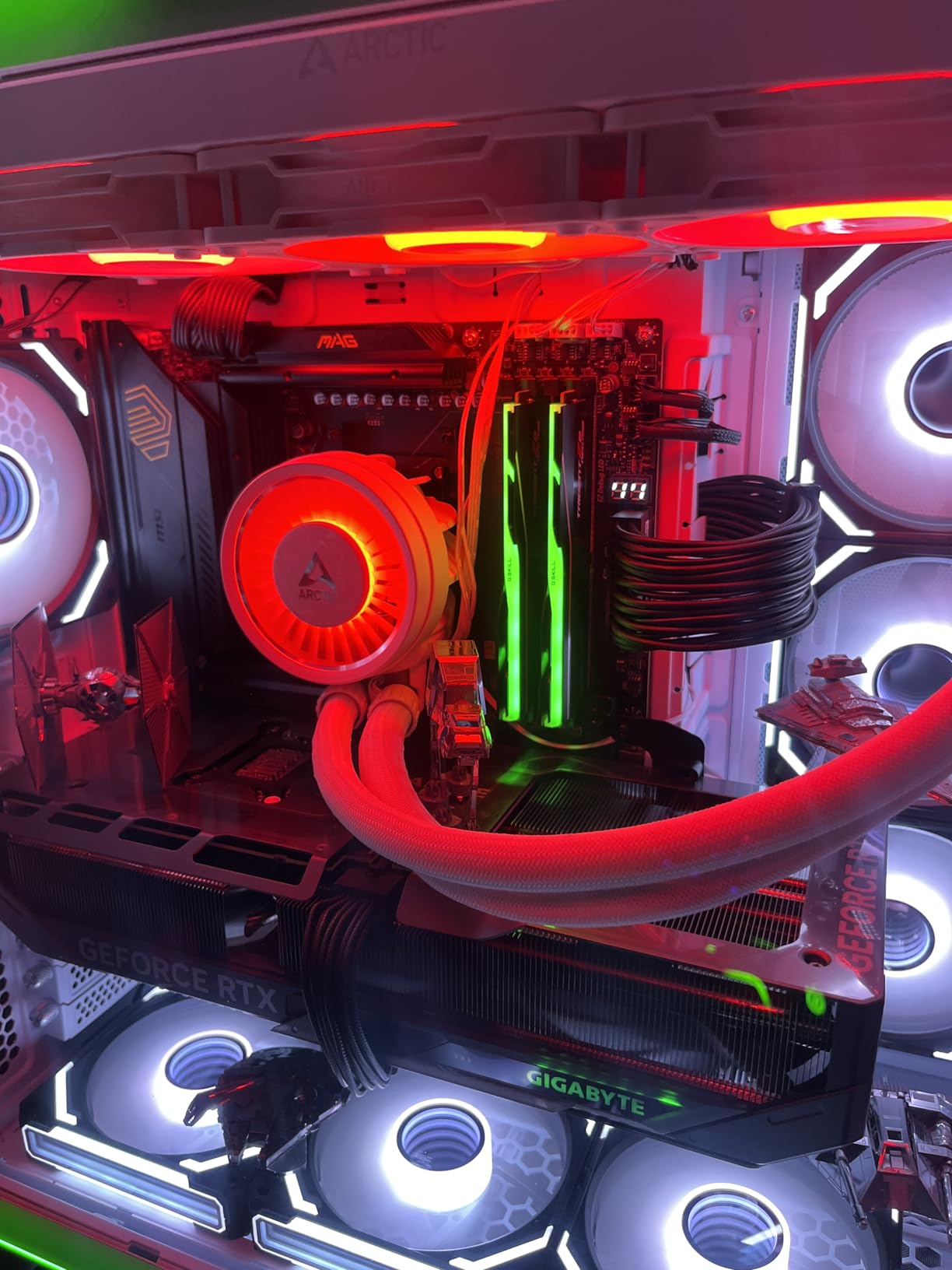 G.SKILL Trident Z5 Neo RGB Series DDR5 RAM (AMD Expo) 64GB (2x32GB) 6000MT/s CL30-40-40-96 1.40V Desktop Computer Memory U-DIMM - Matte Black (F5-6000J3040G32GX2-TZ5NR) customer photo 2