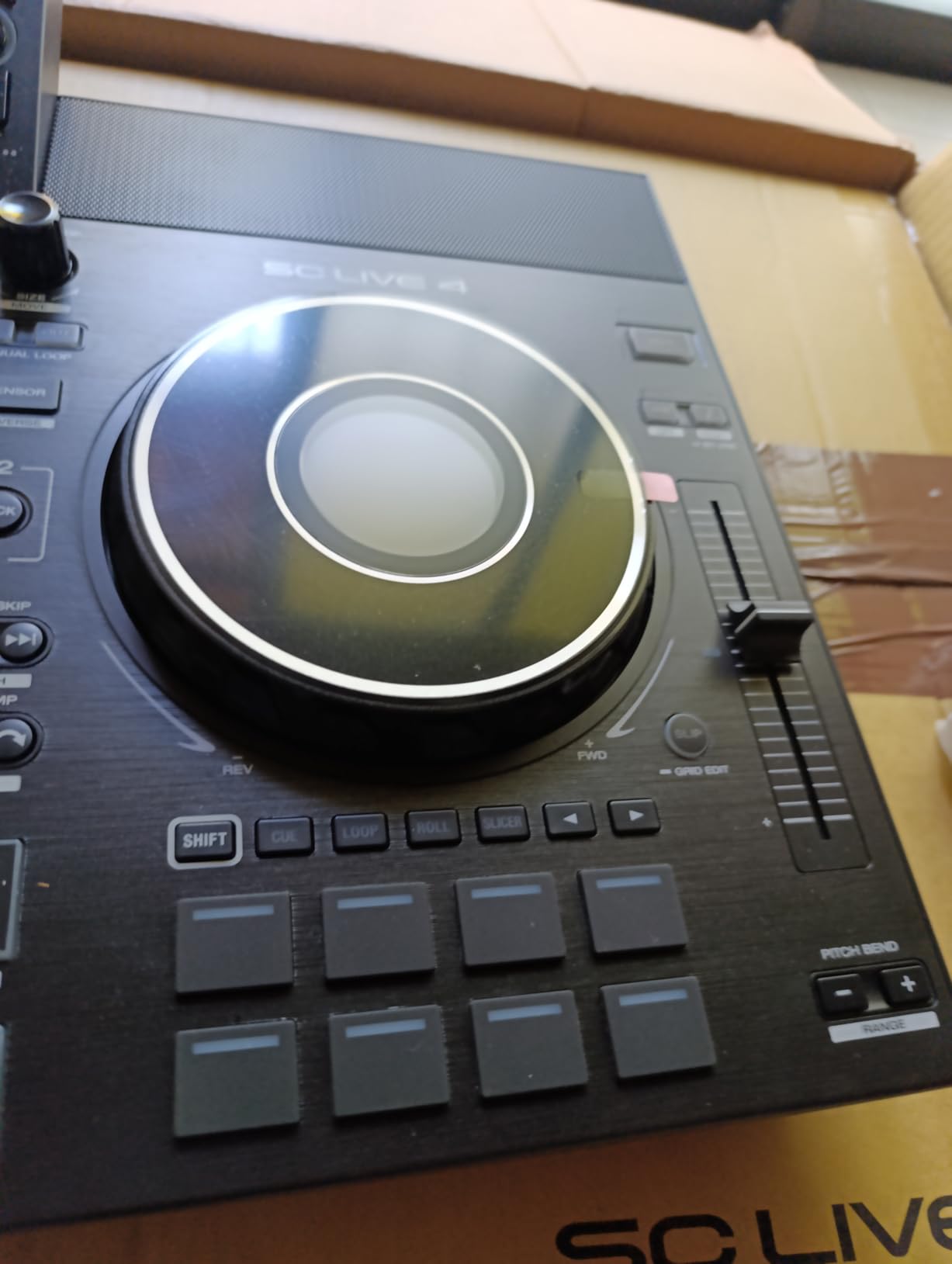 Denon DJ SC LIVE 4 Standalone DJ Controller with Stem Separation on 4-Decks, Wi-Fi Streaming, Build-in Speakers, Serato DJ and Virtual DJ Compatible customer photo 2