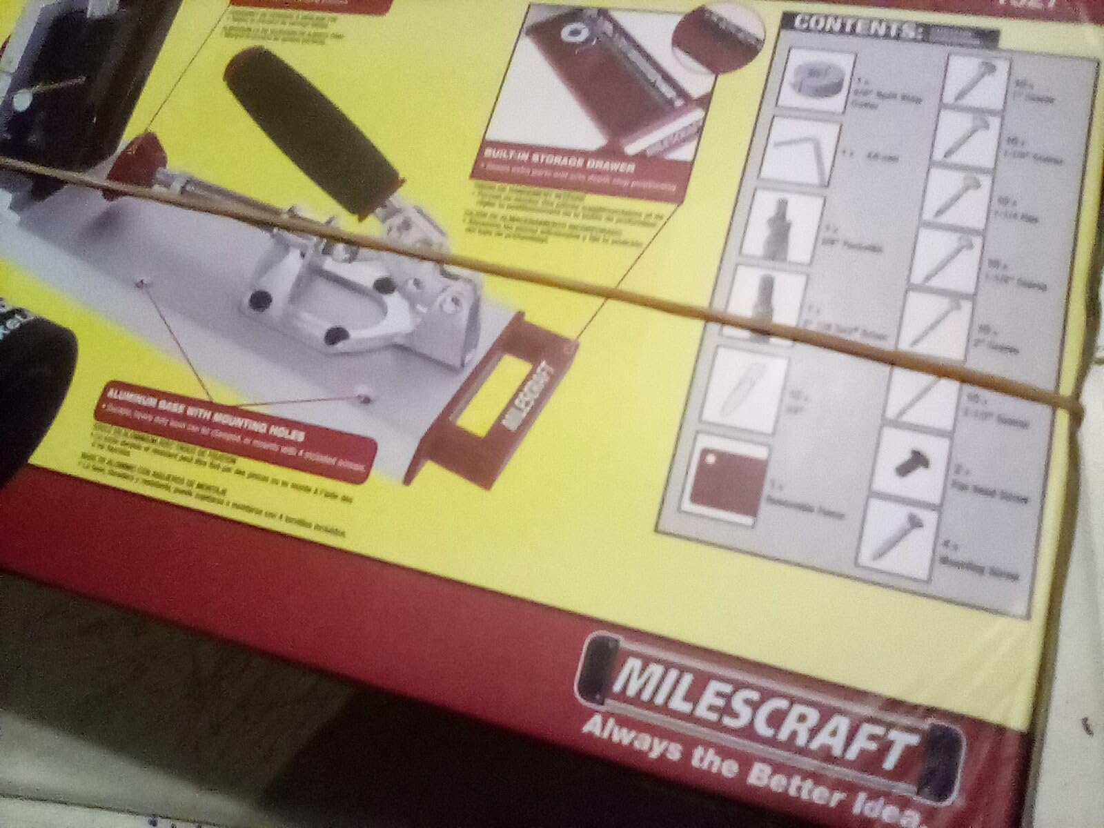 Milescraft 1327 Pocket Jig 400 - Self-Clamping, Heavy-Duty, All-Metal Pocket Hole Jig. Complete Kit with Bit, Driver, and Screws customer photo 1