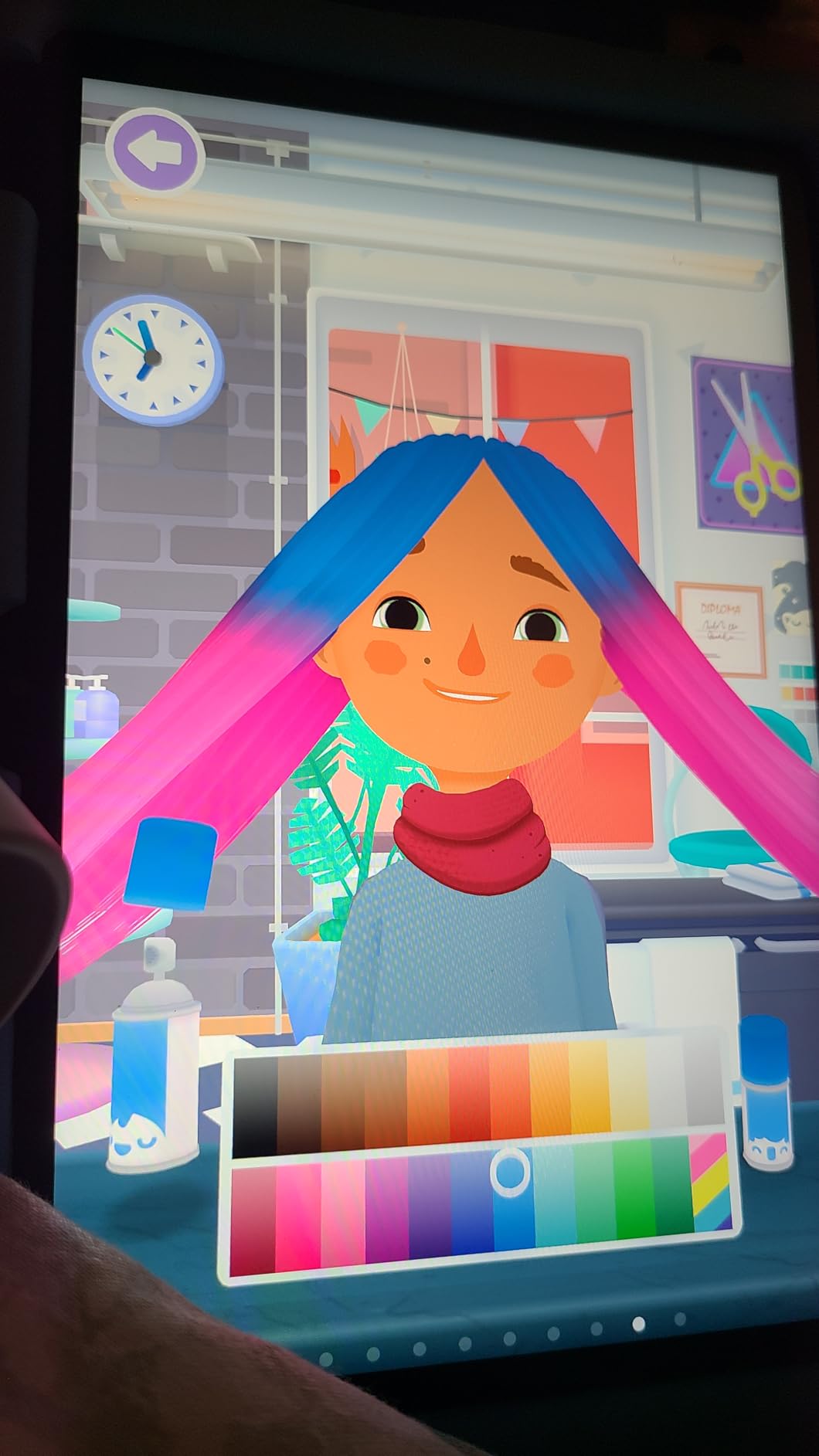 Amazon Fire HD 10 Kids tablet (newest model) ages 3-7 | Bright 10.1 HD screen with included ad-free and exclusive content, robust parental controls, 13-hr battery, 32 GB, Blue customer photo 1