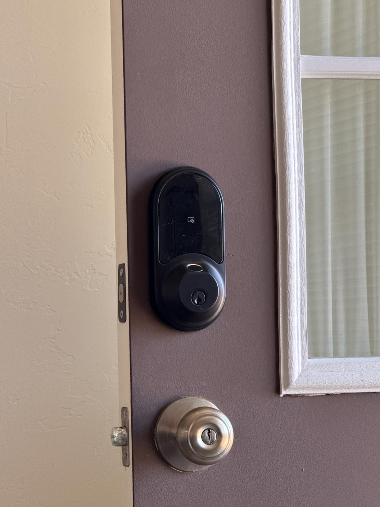 Veise RZ07 Fingerprint Smart Lock, 7-in-1 Smart Locks for Front Door, Keyless Entry Door Lock with App Control, Biometric Electronic Touchscreen Keypad customer photo 1