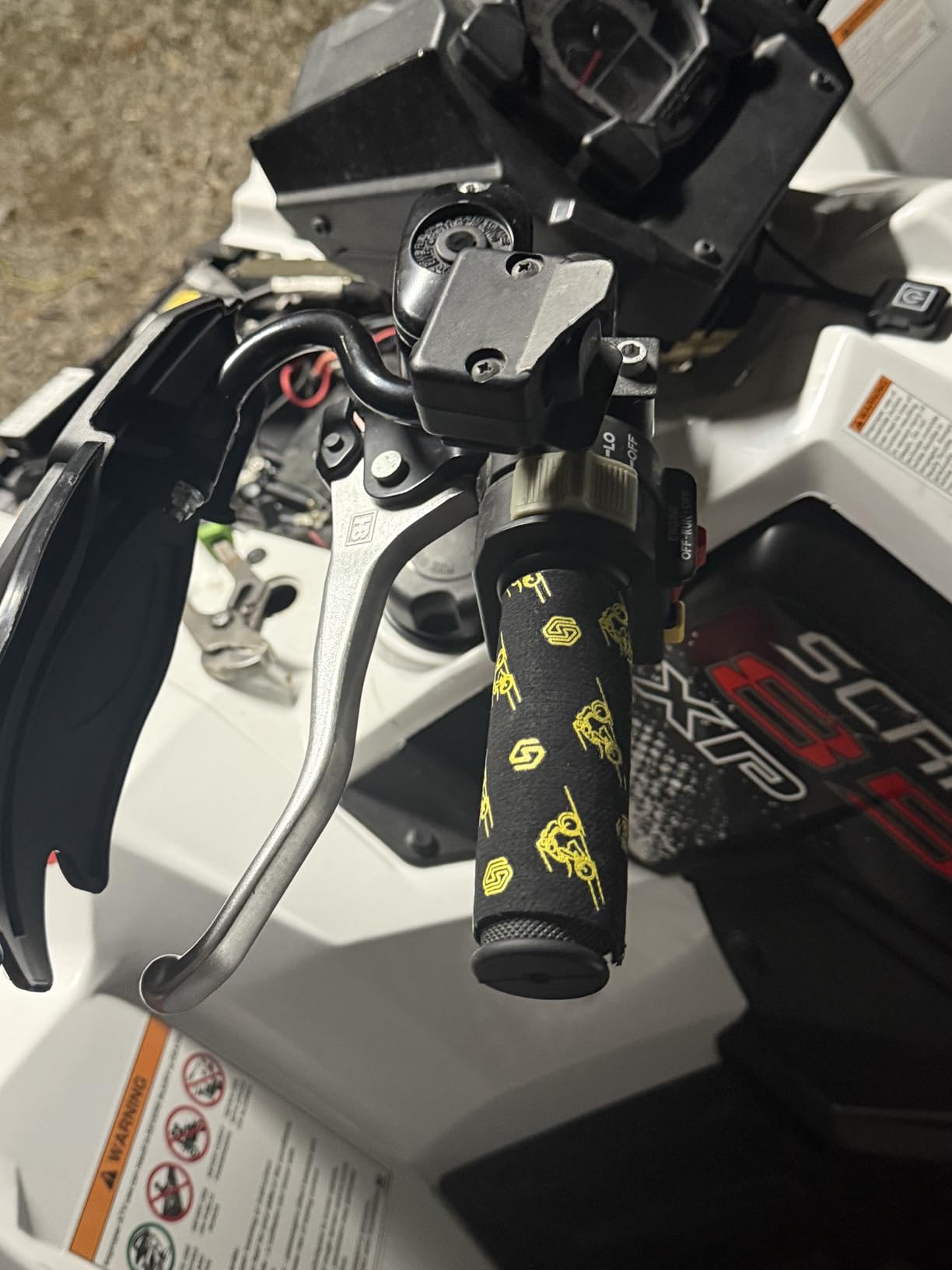 KEMIMOTO Heated Motorcycle Grip Pads, IP67 Waterproof, Universal for 12V ATV Motorcycle Hand Grip with Temperature Adjustable & Fast Heating customer photo 2