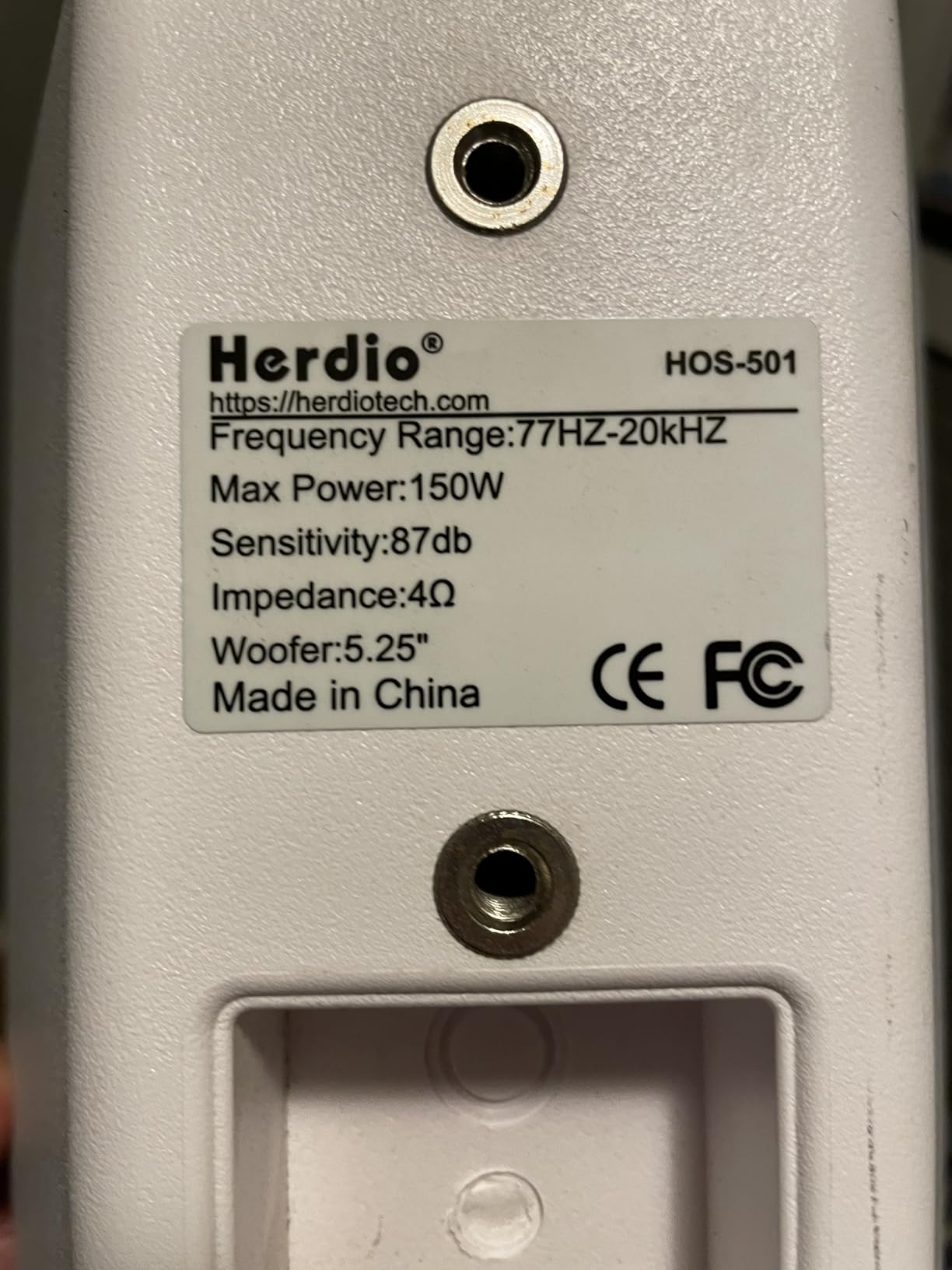 Herdio 5.25 Inches 600 Watts Passive Indoor Outdoor Speakers Wired Waterproof,Wall Mount Speakers with Loud Volume Suitable for Patio,Garden Home Theater,Black (2 Pairs) customer photo 1