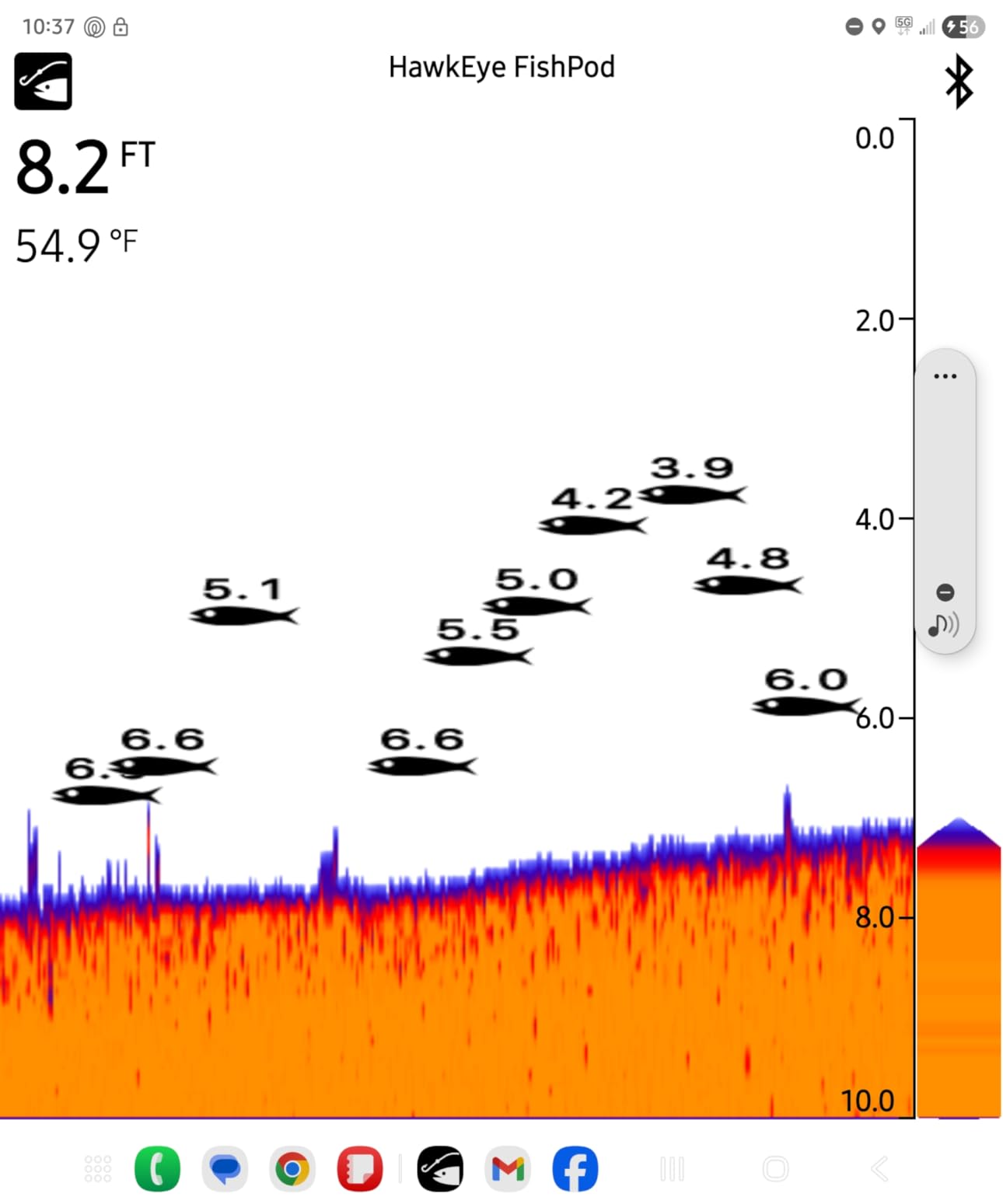 Hawkeye FishPod 5X Bluetooth Fish Finder customer photo 1