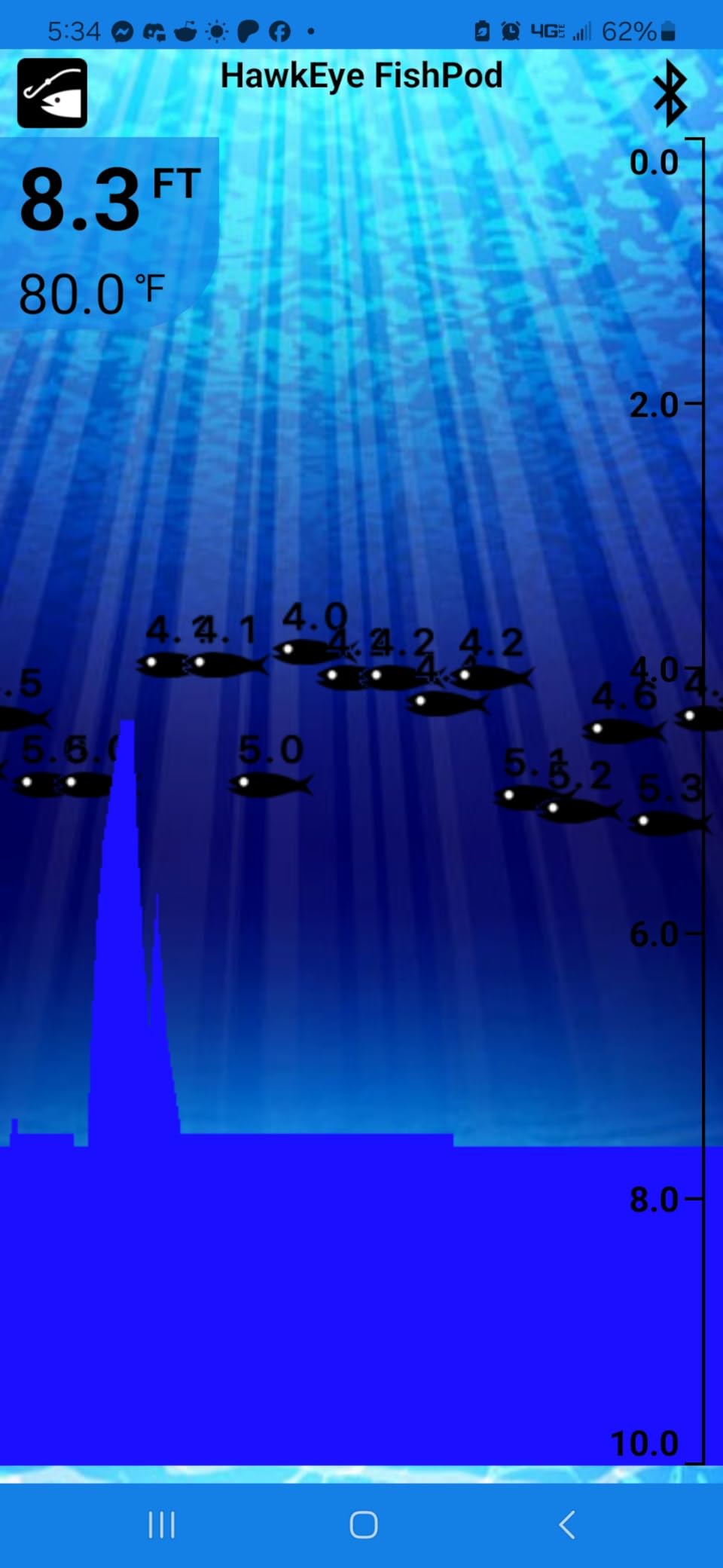 Hawkeye FishPod 5X Bluetooth Fish Finder customer photo 2