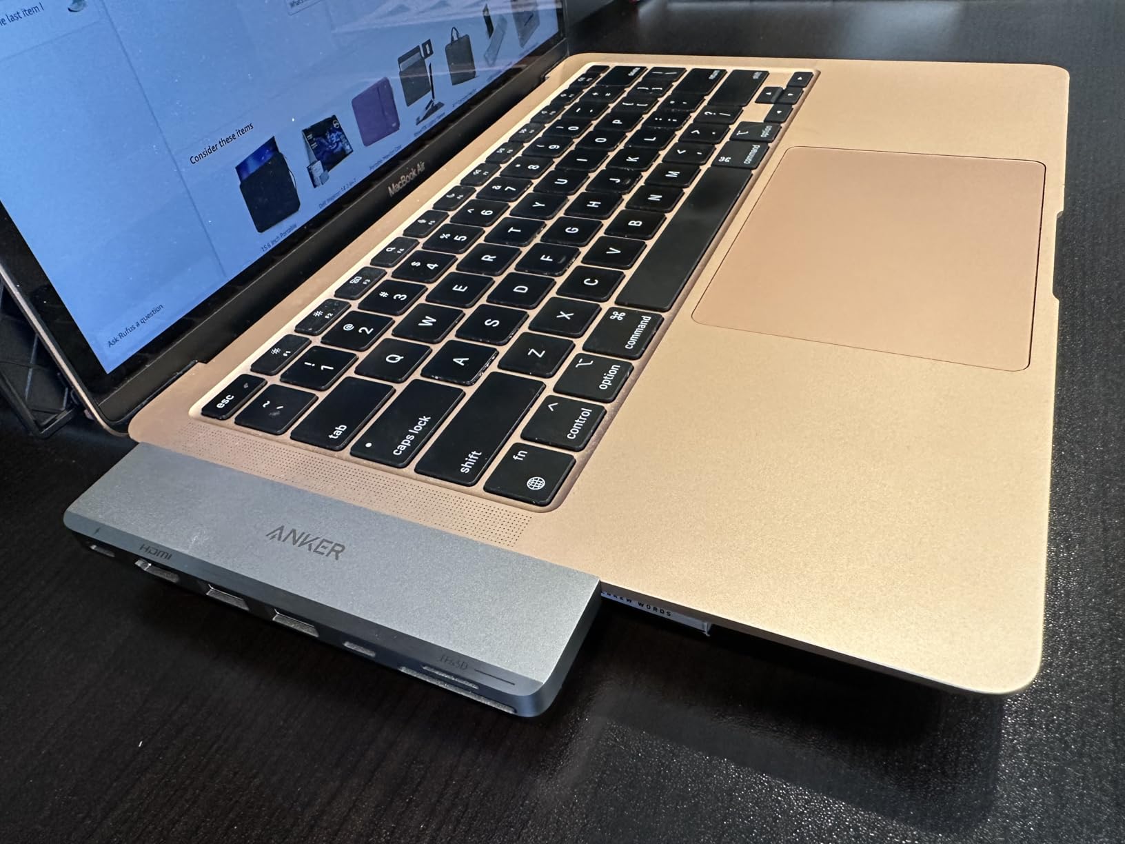 Anker USB C Hub for MacBook, 7-in-2 with 4K@60Hz HDMI, Compatible with Thunderbolt 4, 1 Type C and 2 USB A Data Ports for MacBookPro 13 Inch, MacBookAir M1 / M2, and More customer photo 1