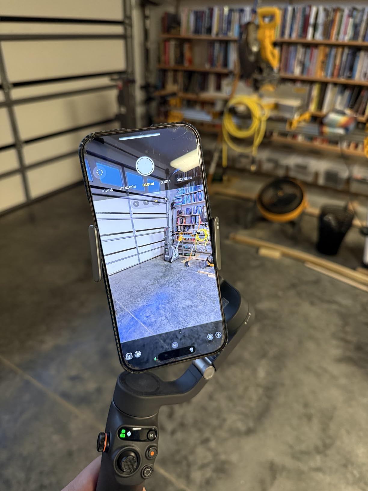 DJI Osmo Mobile 6 Smartphone Gimbal Stabilizer, 3-Axis Phone Gimbal, Built-In Extension Rod, Portable and Foldable, Android and iPhone Gimbal with ShotGuides, Vlogging Stabilizer, YouTube TikTok Video customer photo 1