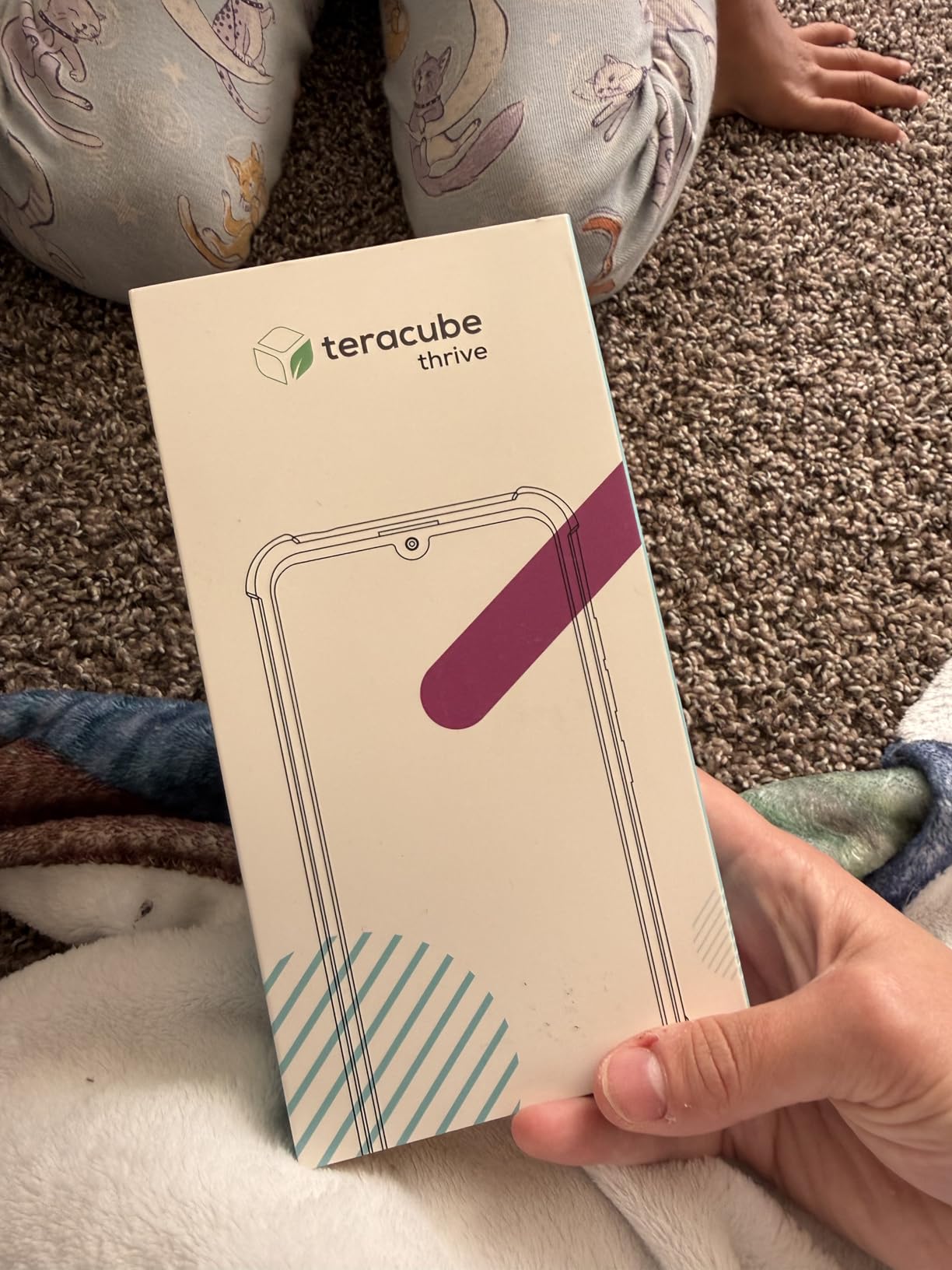 Teracube Thrive Kids Smart Phone - Safe Android Phone for Kids & Teens with Parental Controls, Block/Limit Social Media and Internet, GPS, Talk & Text, Spam Blocker (Monthly Plan Required) customer photo 1