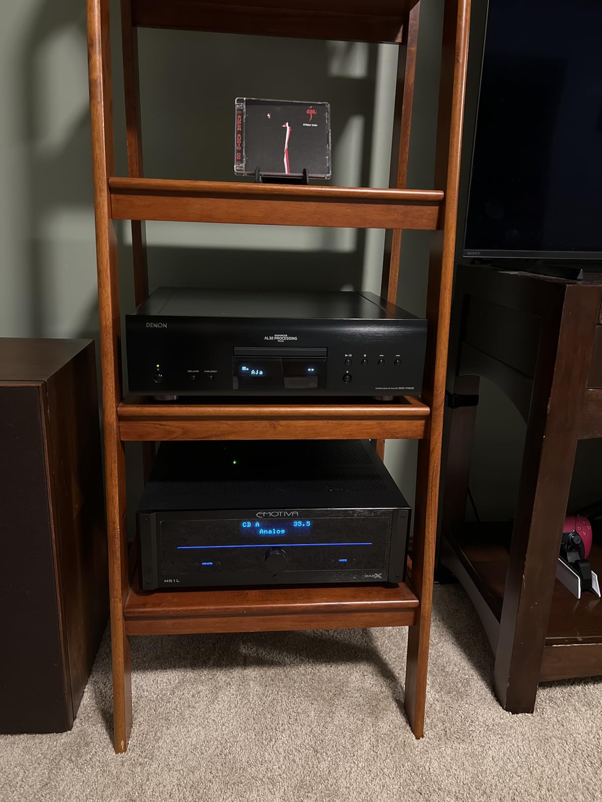 Denon DCD-1700NE SACD Player, CD Players for Home, Ultra-Precision 192 kHz/32 Bit D/A Converter, Vibration-Resistant Design, Supports DSD, FLAC, WAV Files, Pure Direct Mode, 2 Digital Outputs, Black customer photo 2